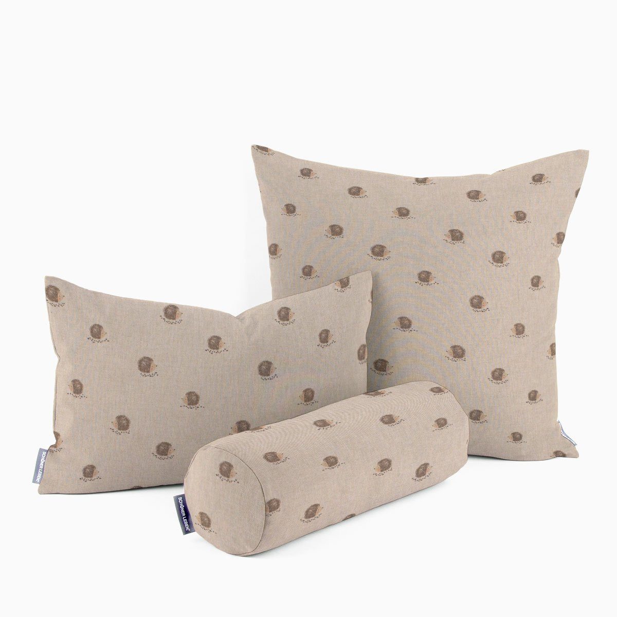 SCHÖNER LEBEN. Dekokissen Kissenhülle Hedgehog Igel günstig online kaufen