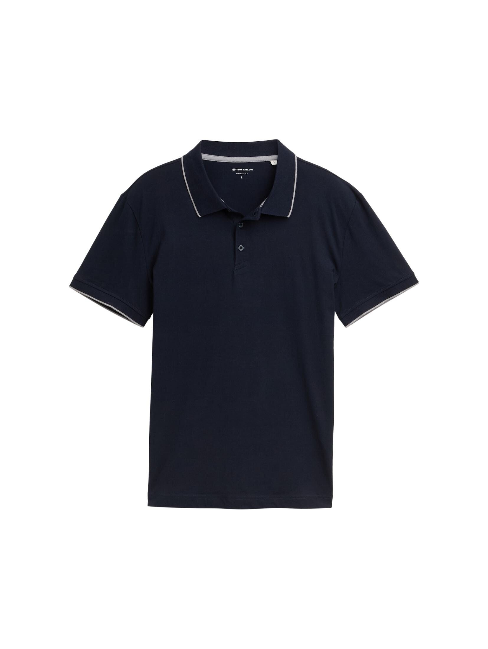 TOM TAILOR Poloshirt Poloshirts Slim Fit Jersey Poloshirt mit Stretch günstig online kaufen