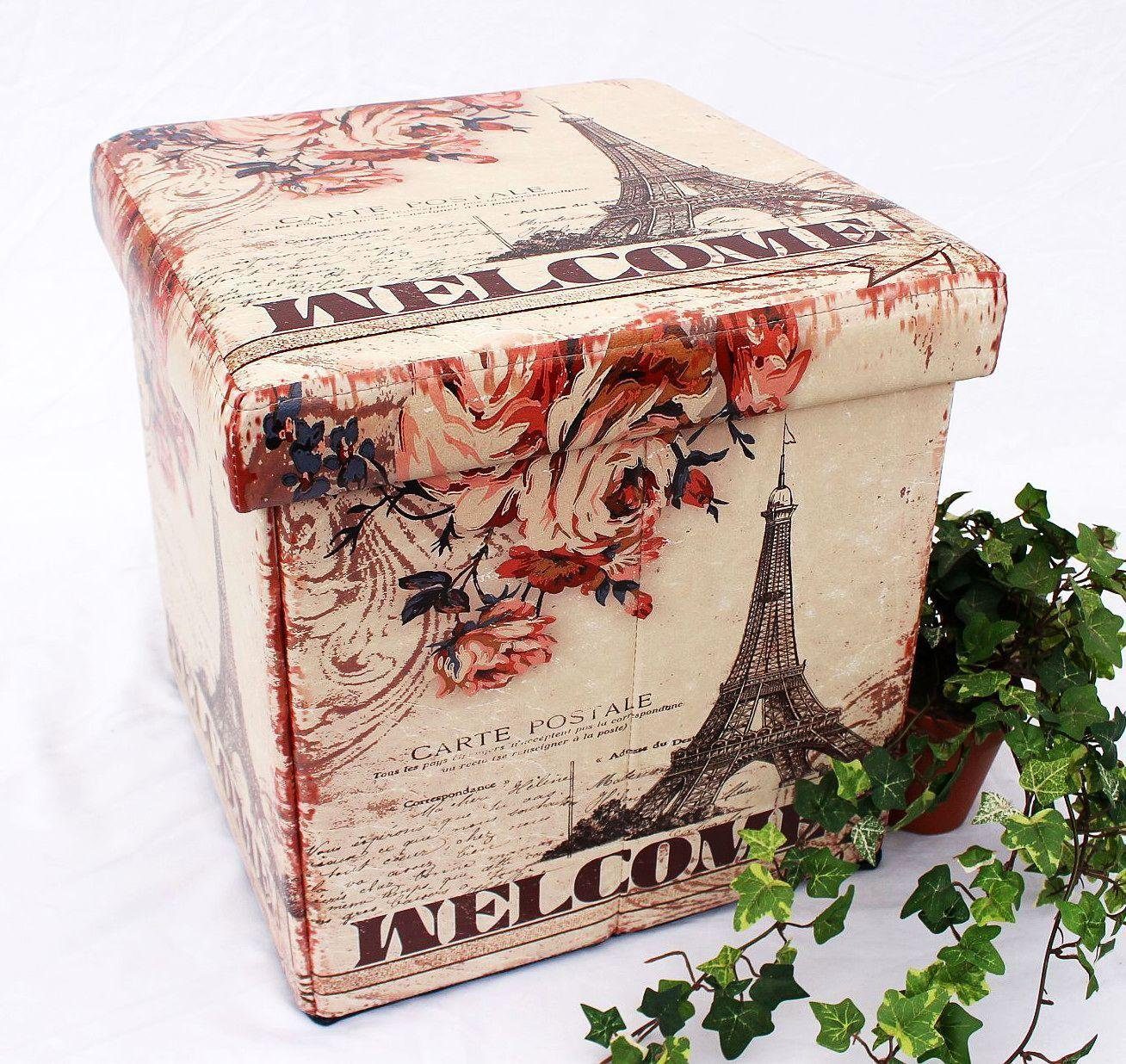 DanDiBo Sitzhocker Hocker Kunstleder Sitzhocker 2027 günstig online kaufen