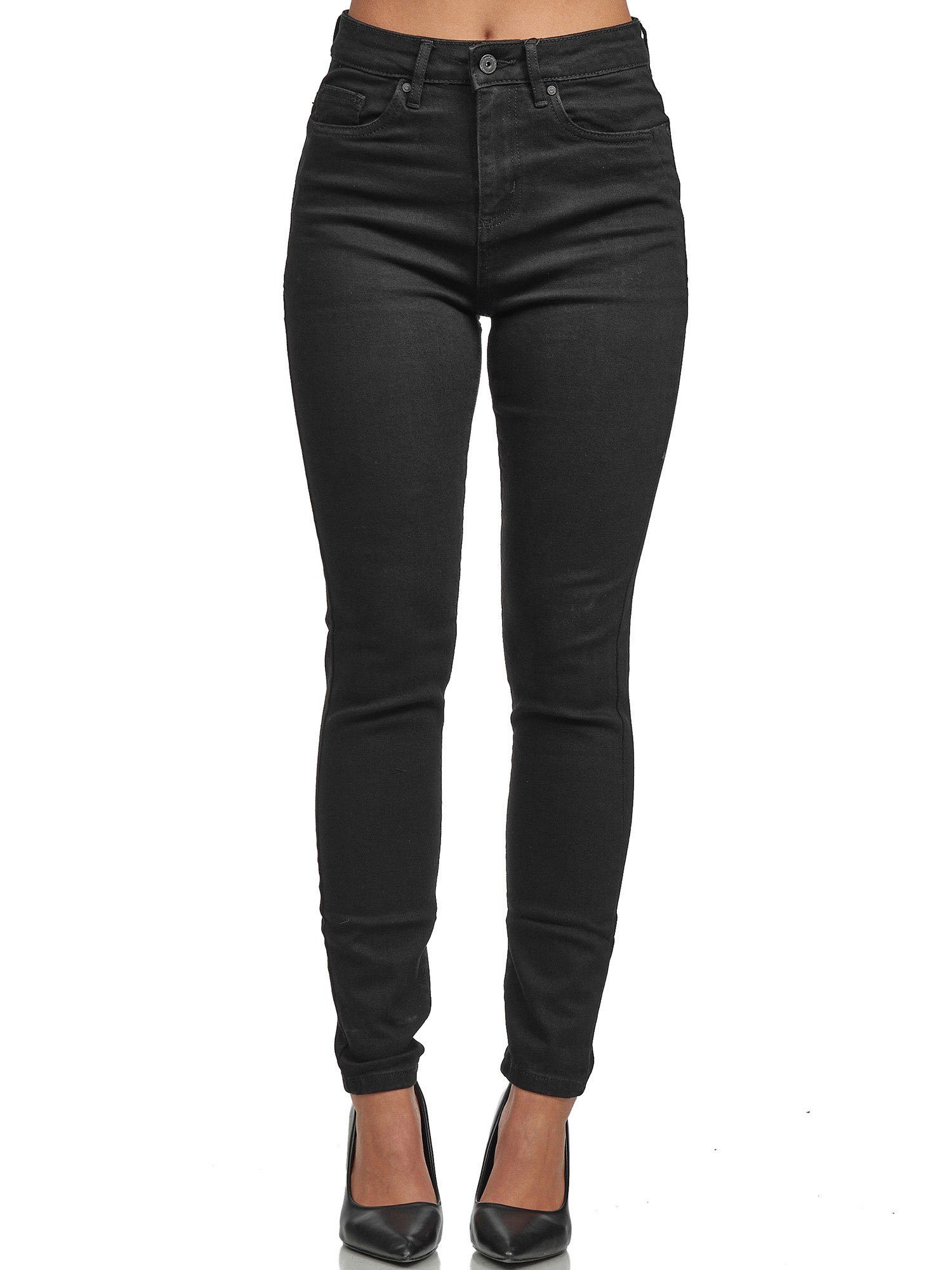 High-waist-Jeans F107