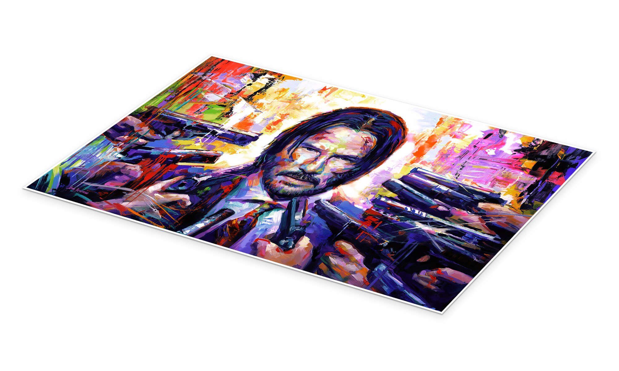 Posterlounge Poster Leon Devenice, John Wick günstig online kaufen