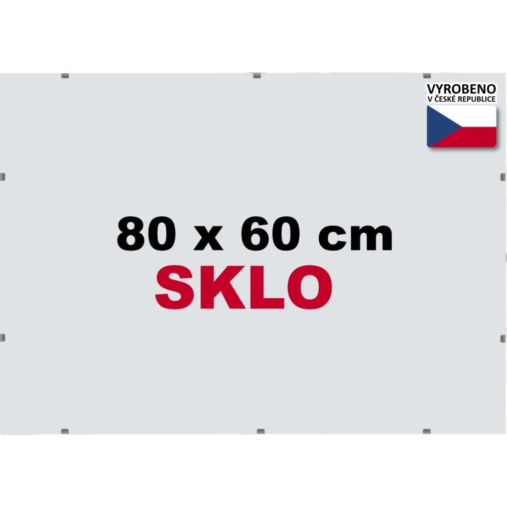 BFHM Rahmen Euroclip-Puzzle-Rahmen 80x60cm (Glas)