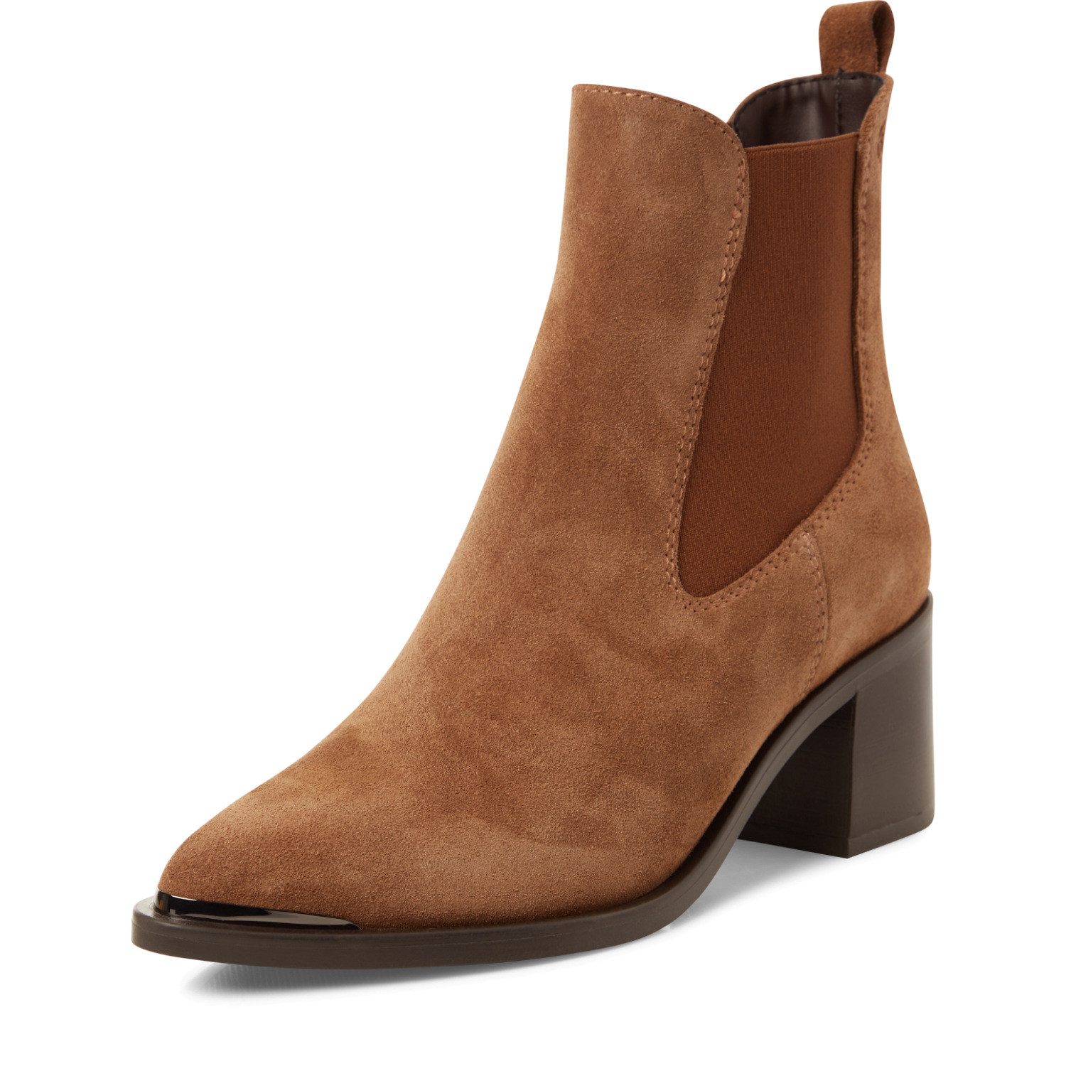 Tamaris Chelseaboots Businessschuh, Stiefelette mit elegantem Blockabsatz