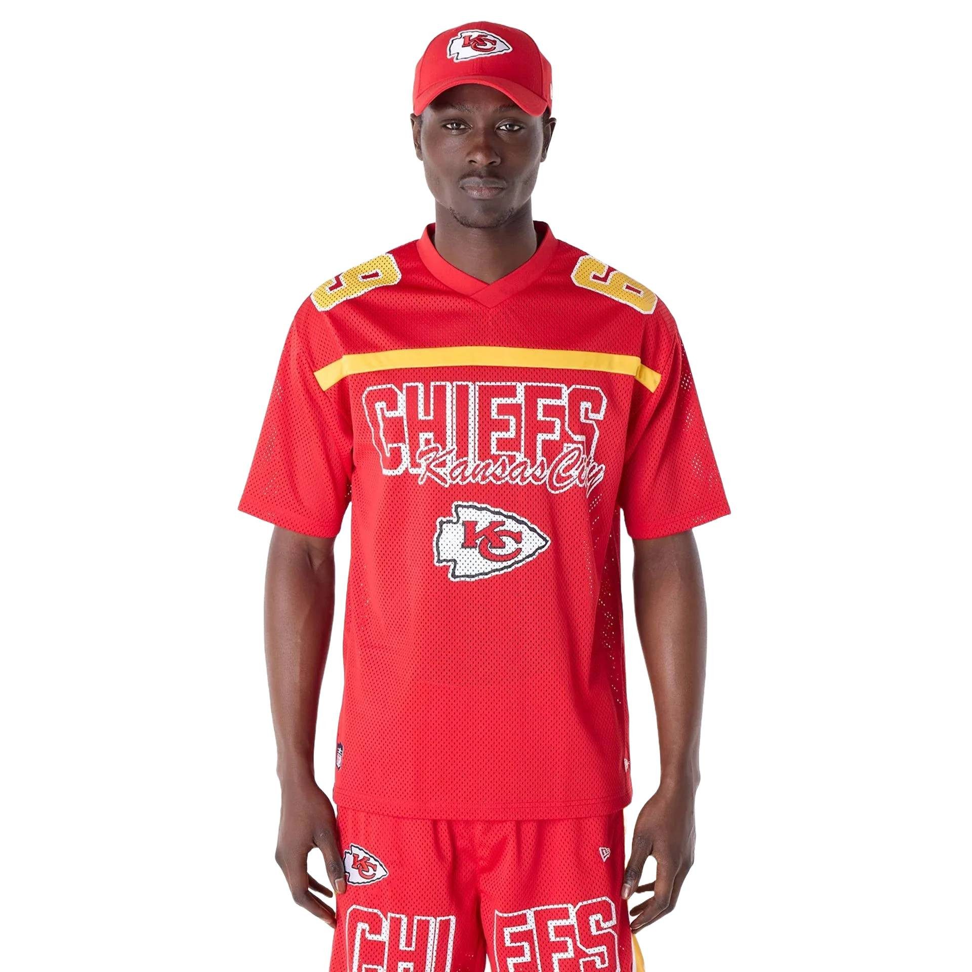T-Shirt T-Shirt New Era NFL Mesh Kansas City Chiefs