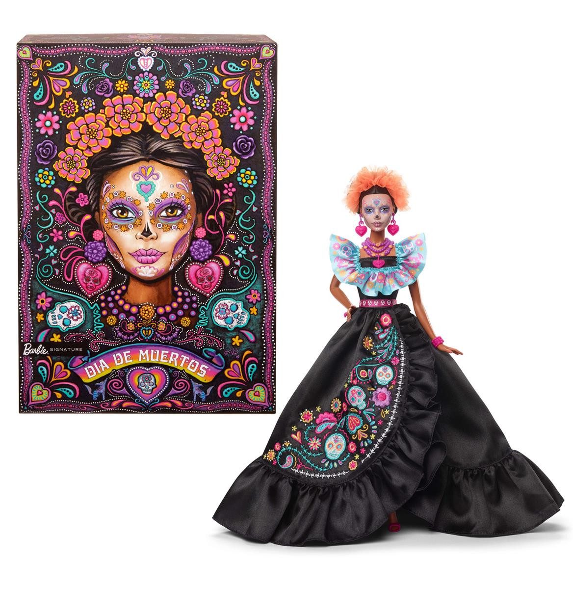 Mattel® Anziehpuppe Mattel HRM72 - Barbie Signature Dia de Muertos - Barbie