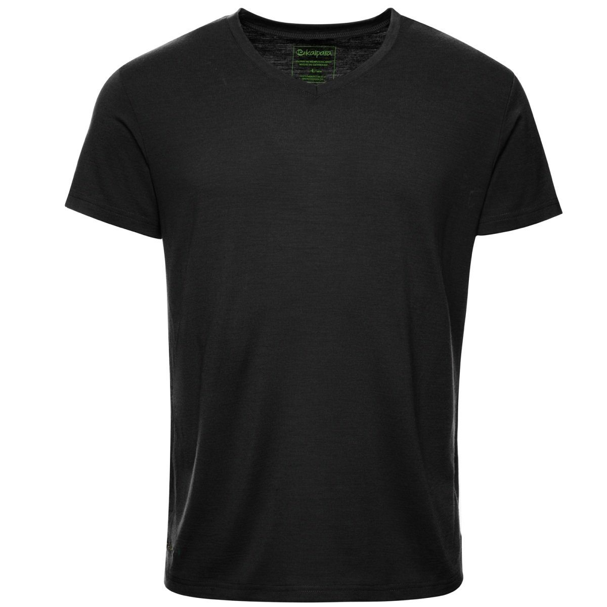 Funktionsunterhemd Merino kurzarm Unterhemd Herren Regularfit V-Neck 150 light