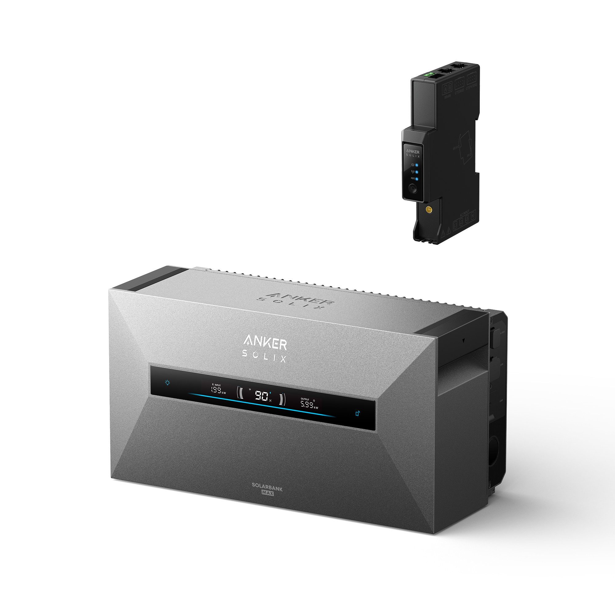 Anker Stromerzeuger Anker SOLIX Solarbank Max AC, 7kWh, 3600W, Plug&Play Heimspeicher, (1-tlg)