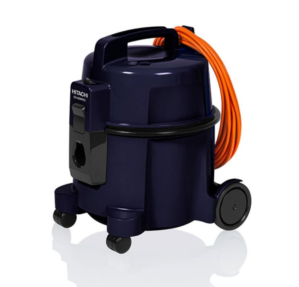 Hitachi Bodenstaubsauger CV-400 PRO DBL, beutellos, 7,5L Tank, HEPA, 13m Radius, 880 W, beutellos, 13 m Aktionsradius, Möbel- und Kantenschutz, 7,5 Liter Staubtank
