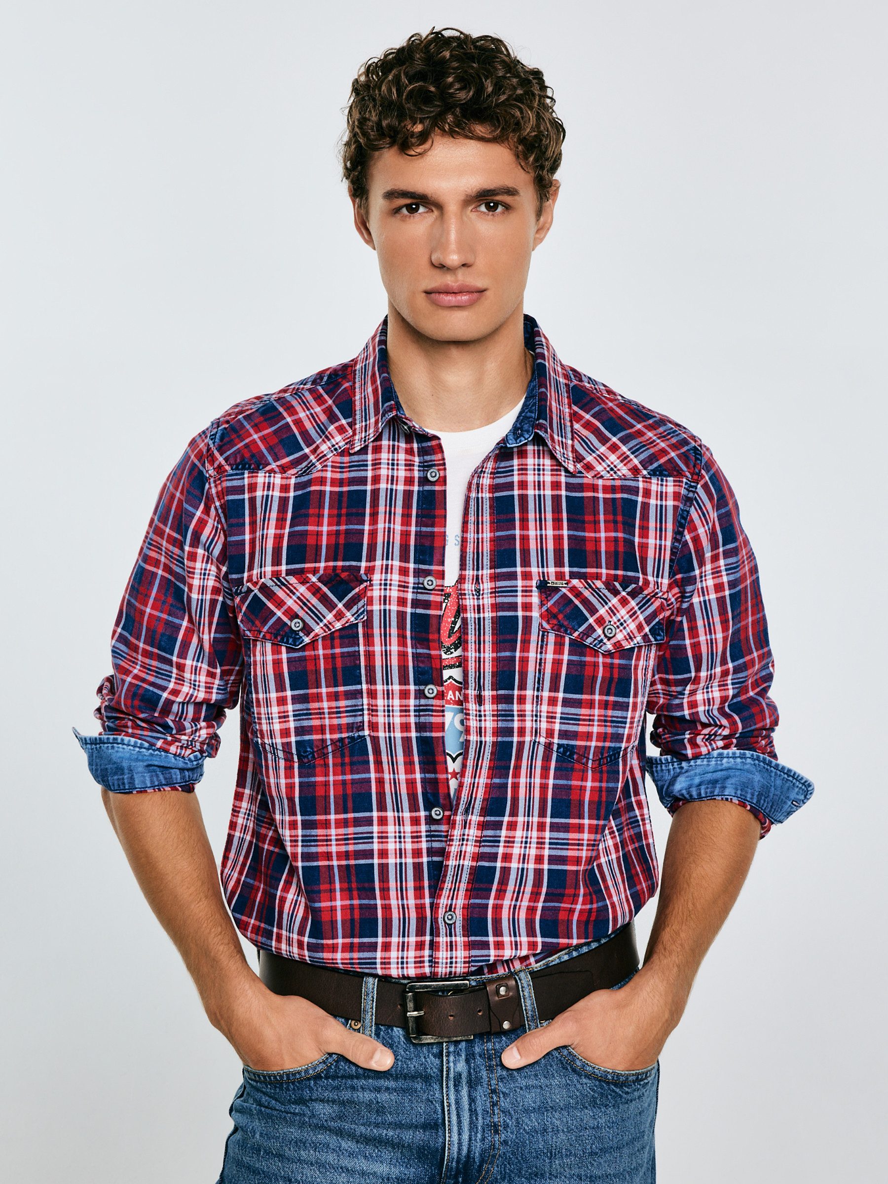 BIG STAR Langarmhemd RETINEZI