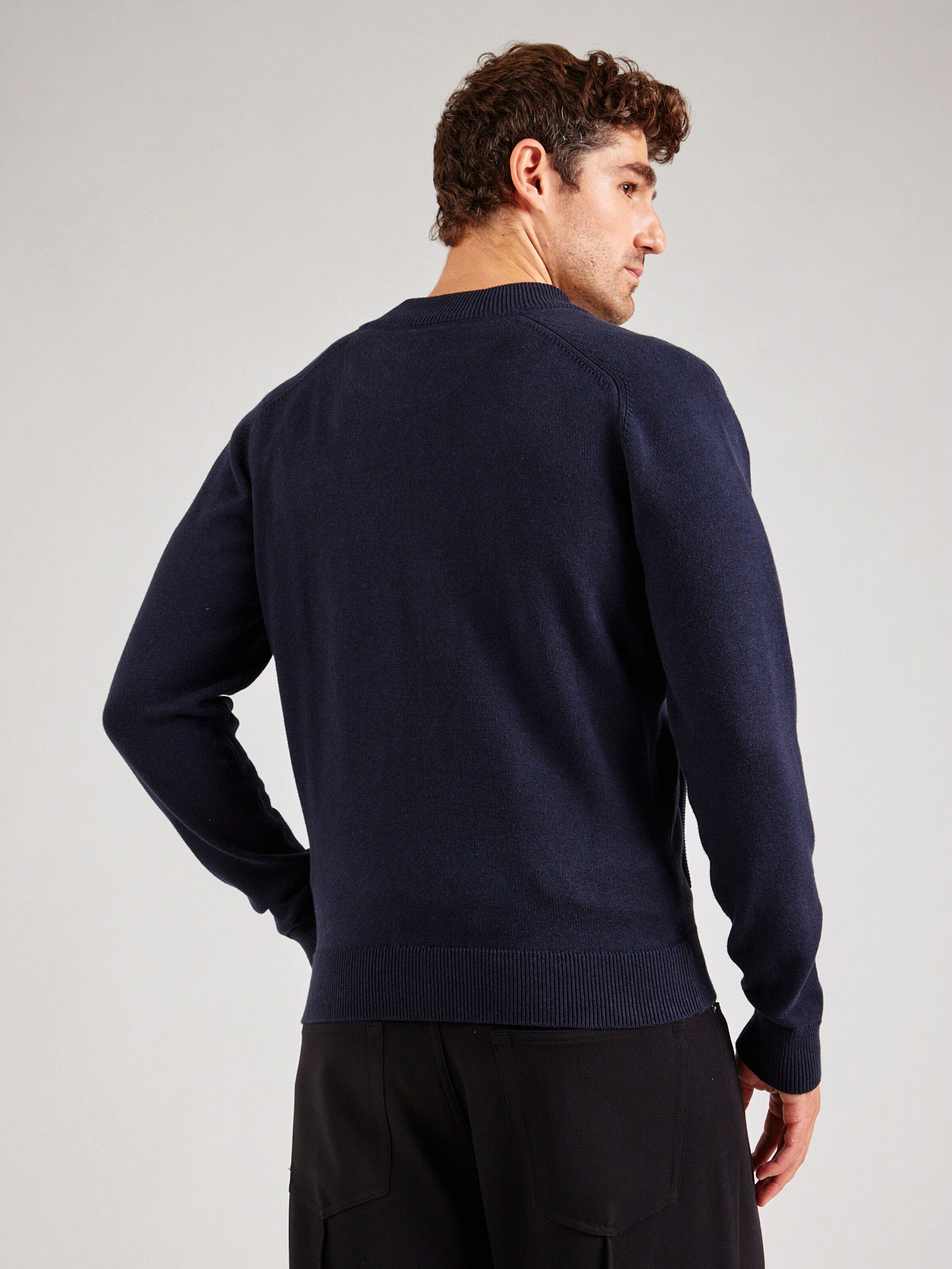 FYNCH-HATTON Strickjacke (1-tlg) Stickerei
