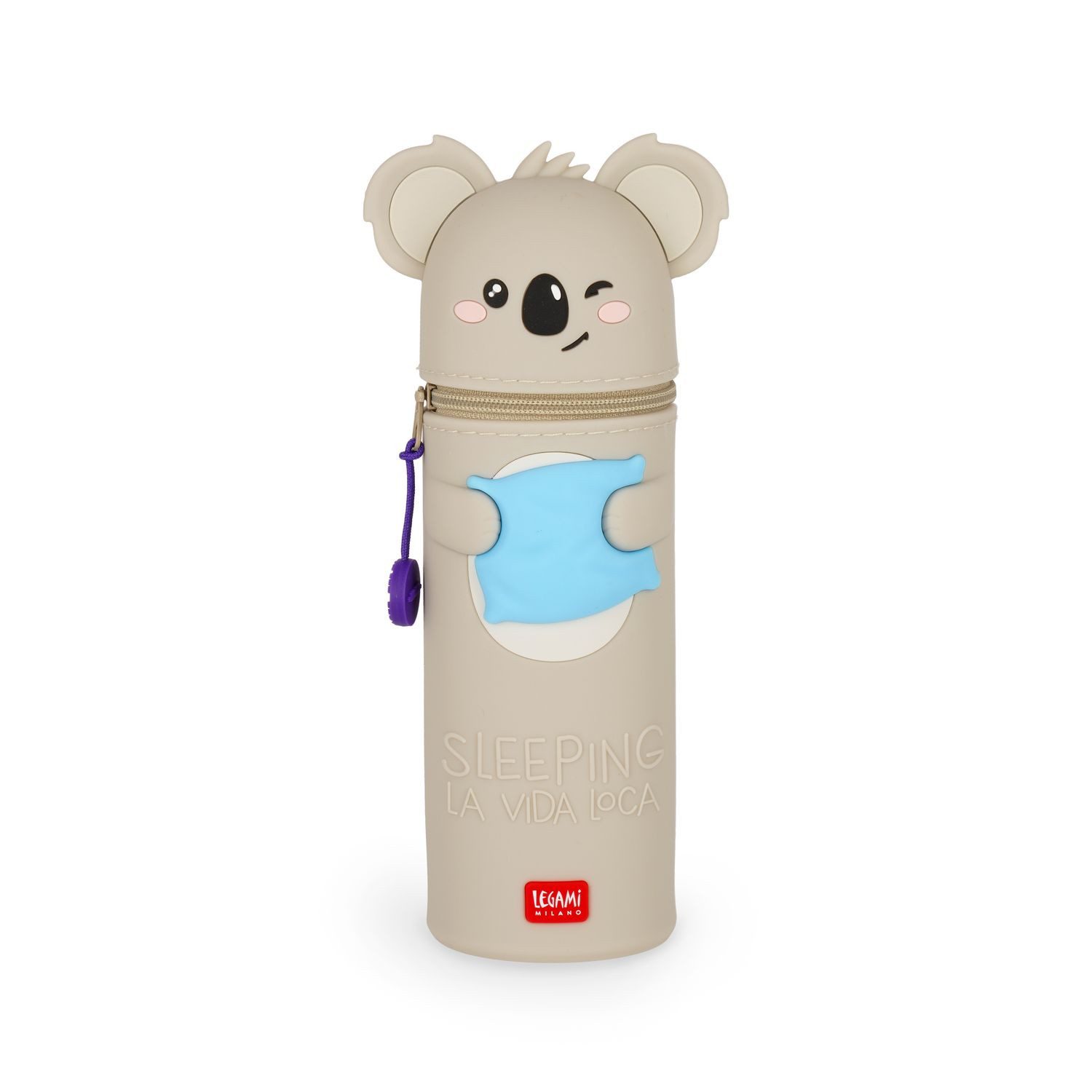 Legami Schulranzen Legami 2-in-1 Federmäppchen aus Silikon - Kawaii - Koala