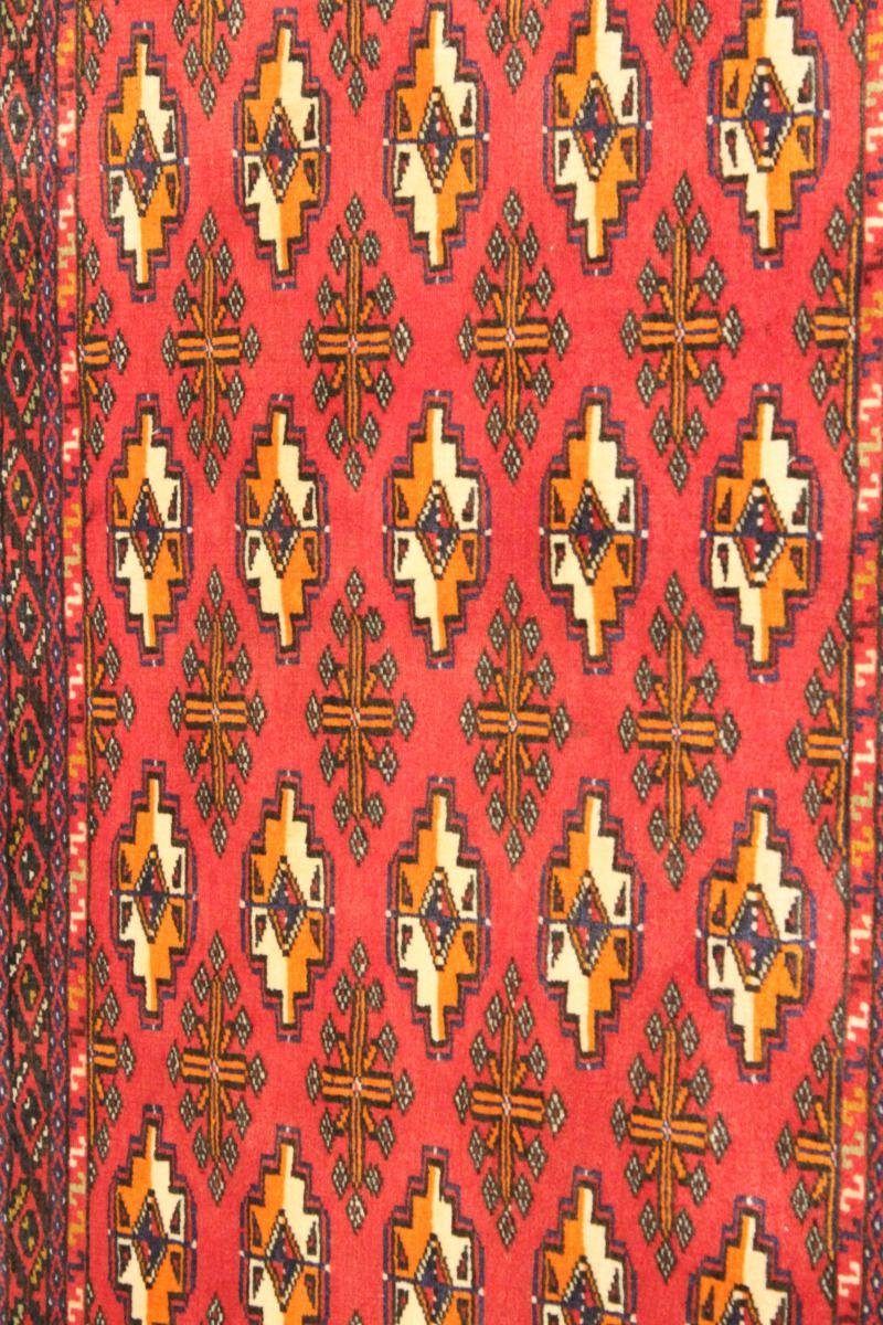 Orientteppich Turkaman 61x121 Handgeknüpfter / Höhe: 6 Perserteppich rechteckig, mm Nain Trading, Läufer, Orientteppich