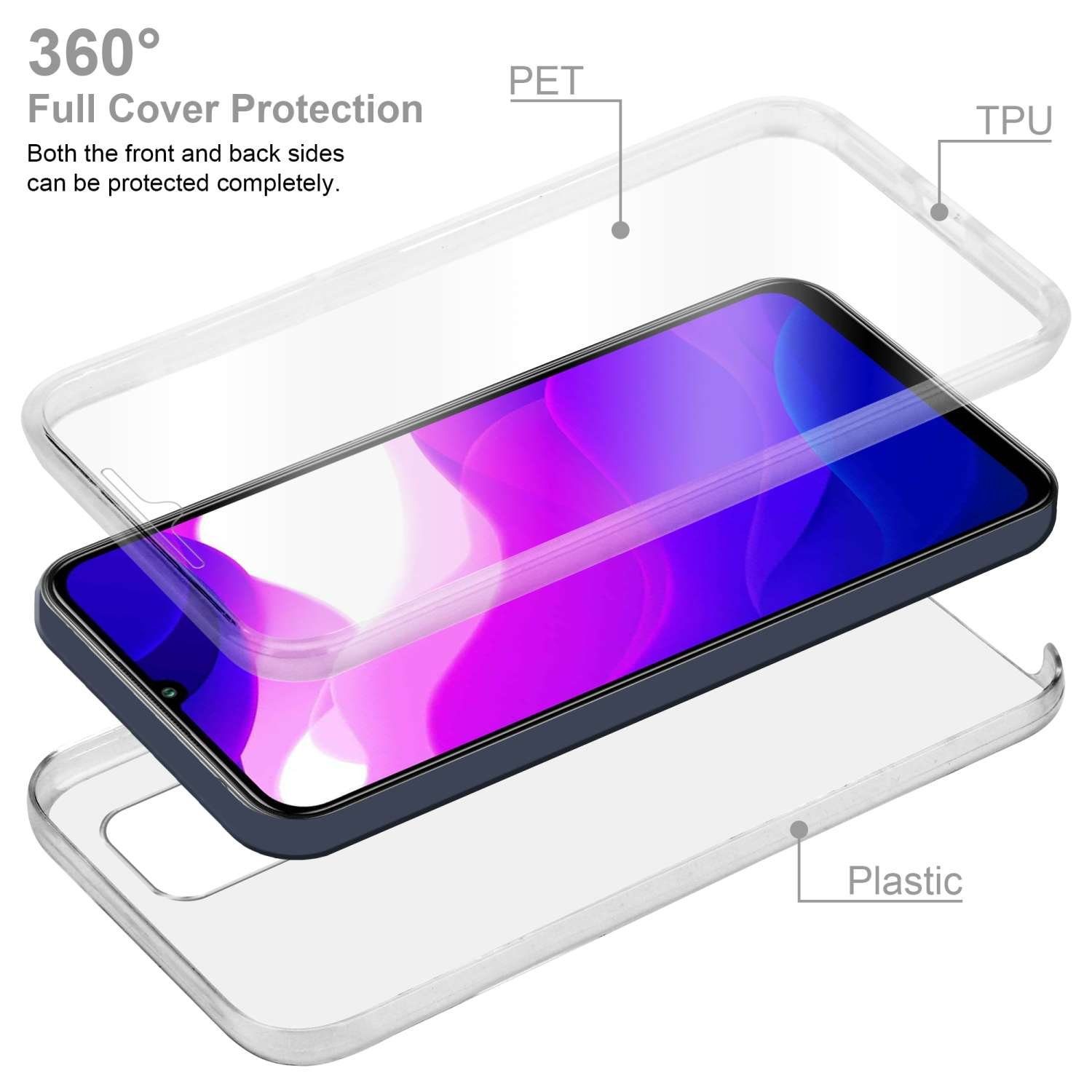 Cadorabo Handyhülle für Xiaomi Mi 10 LITE Hülle Xiaomi Mi 10 LITE, Flexible Case Handy Schutzhülle - Hülle - Back Cover 360° Grad