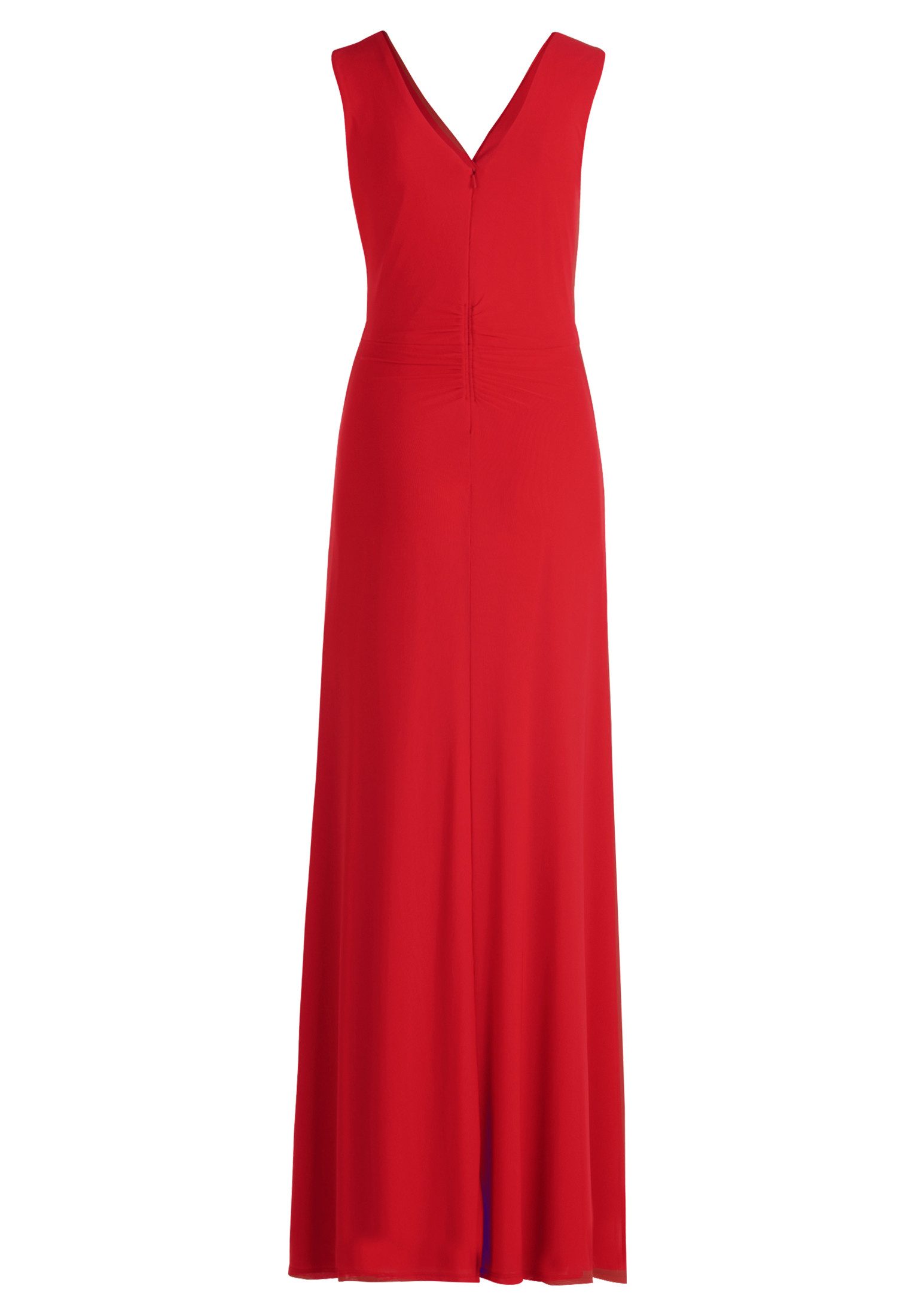 Vera Mont Abendkleid Damen mit V-Ausschnitt Falten