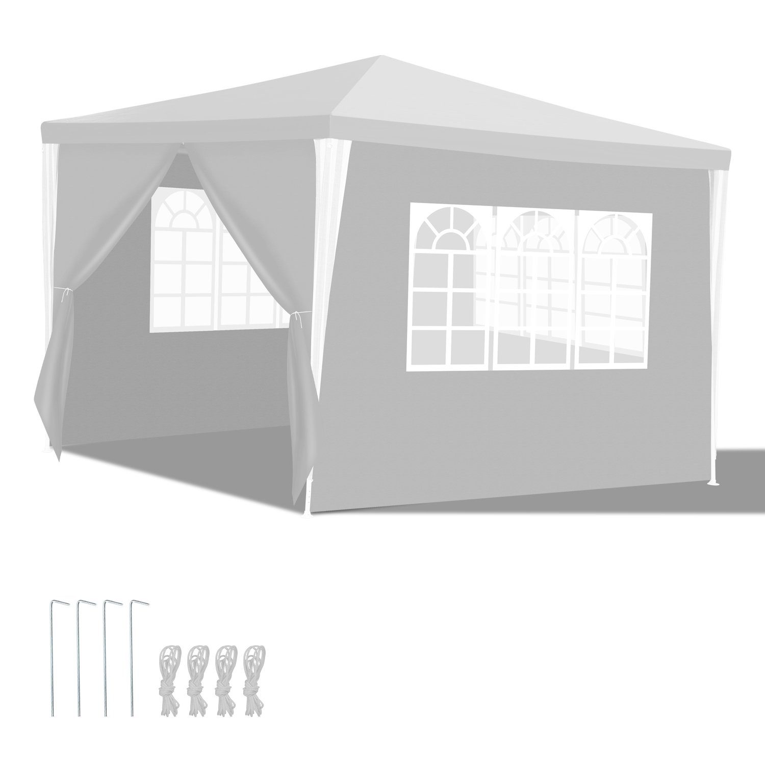 Clanmacy Pavillon Pavillon Partyzelt Festzelt Wasserdicht günstig online kaufen
