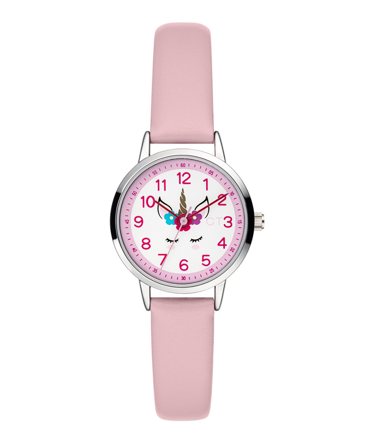 COOL TIME Quarzuhr The Cool Rose Unicorn CT-0004-LQ, Armbanduhr, Kinderuhr, Mädchen, analog