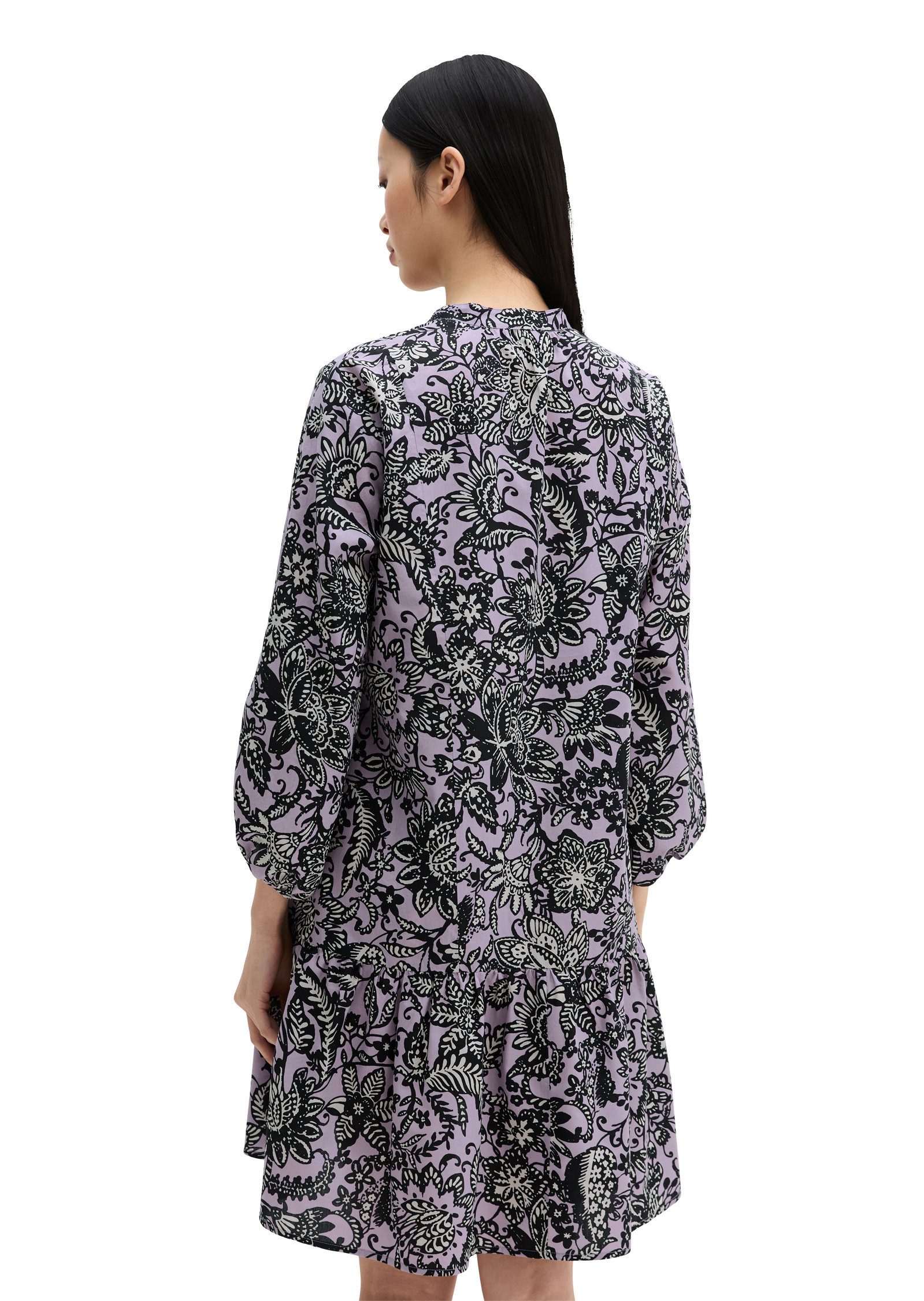 Marc O'Polo Druckkleid aus bedrucktem Light-Popeline
