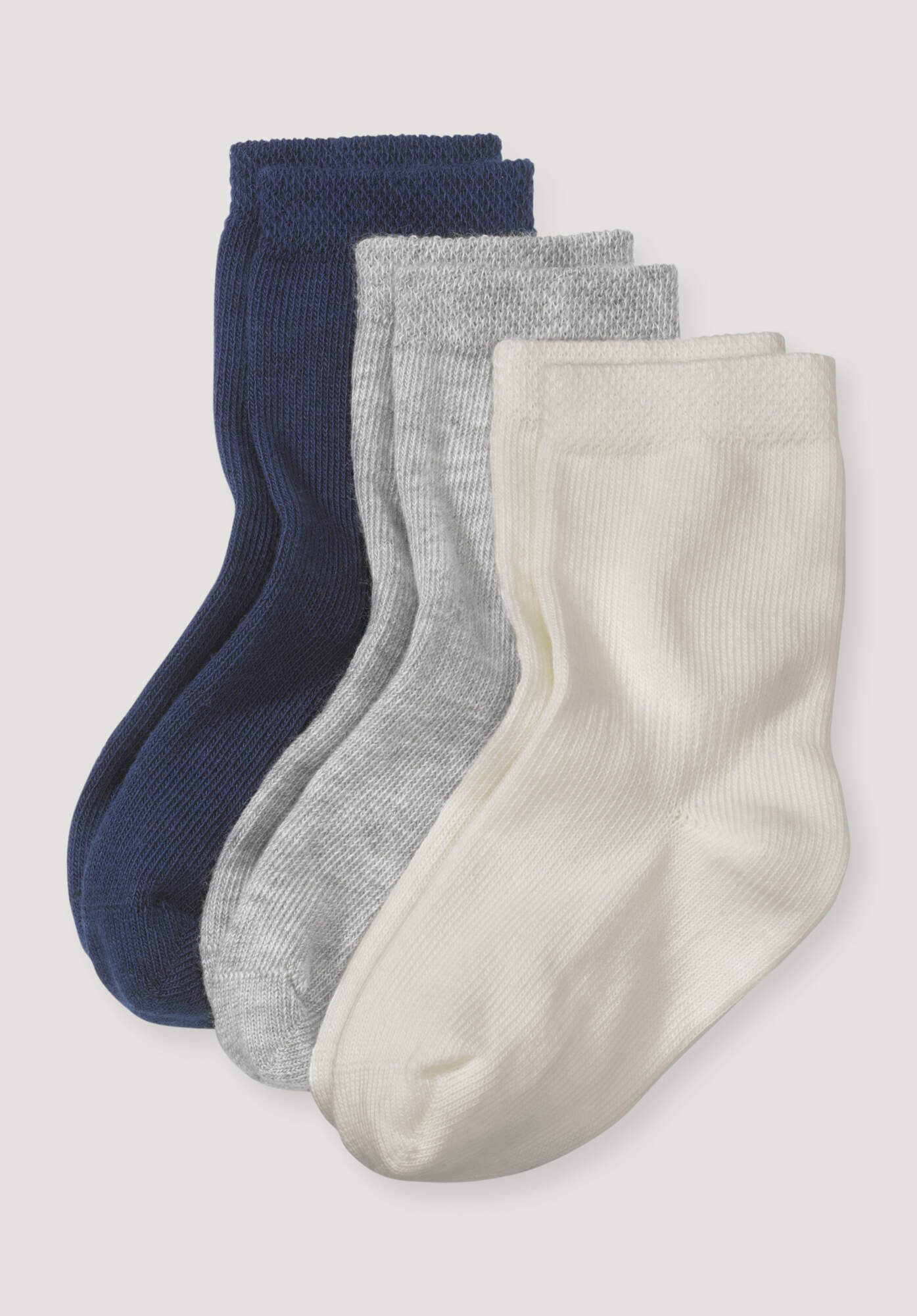 Hessnatur Socken im 3er- Pack aus Bio-Baumwolle (1-Paar) – Bild 2 von 2