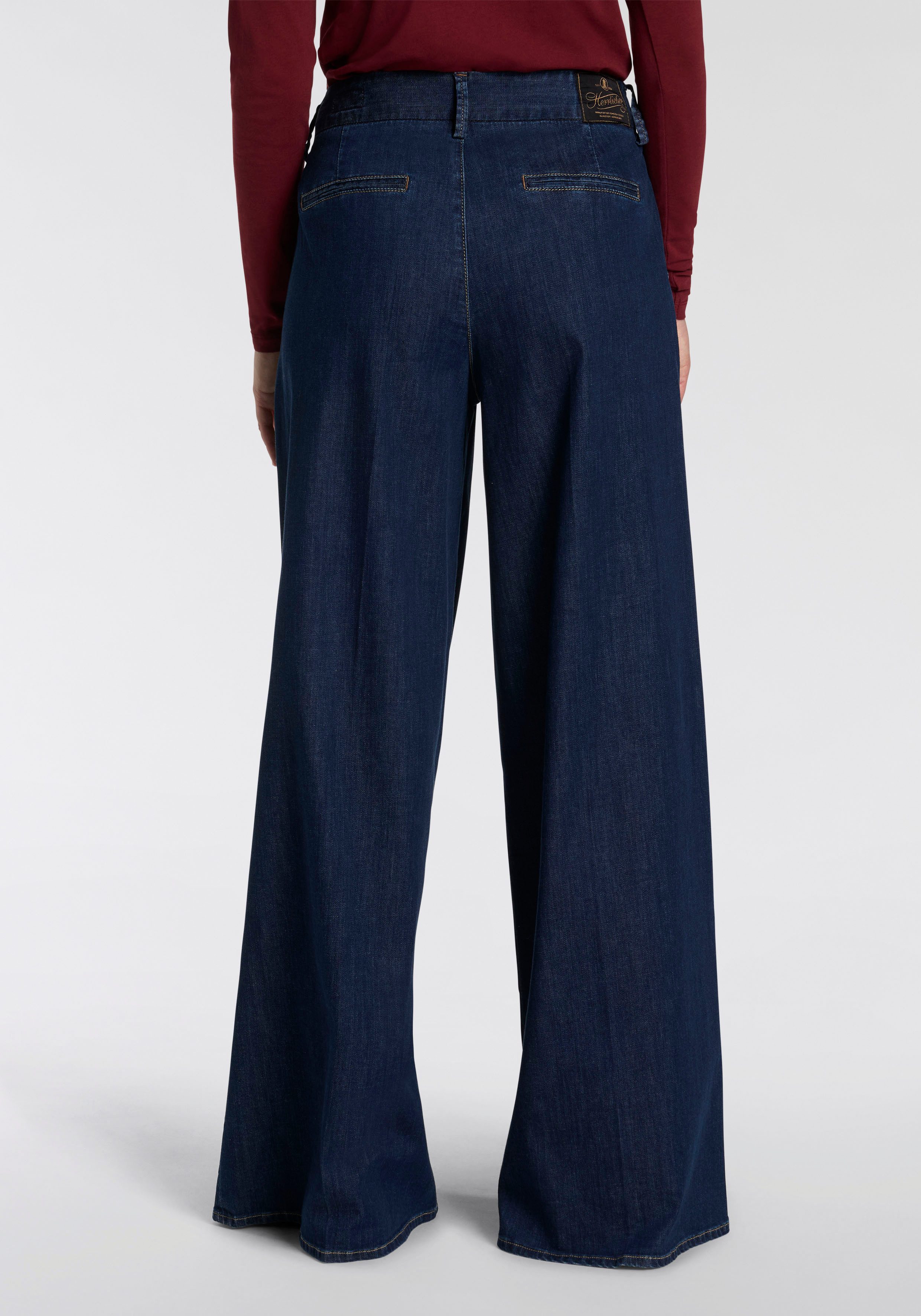 Herrlicher Weite Jeans Lovely Palazzo Recycled günstig online kaufen