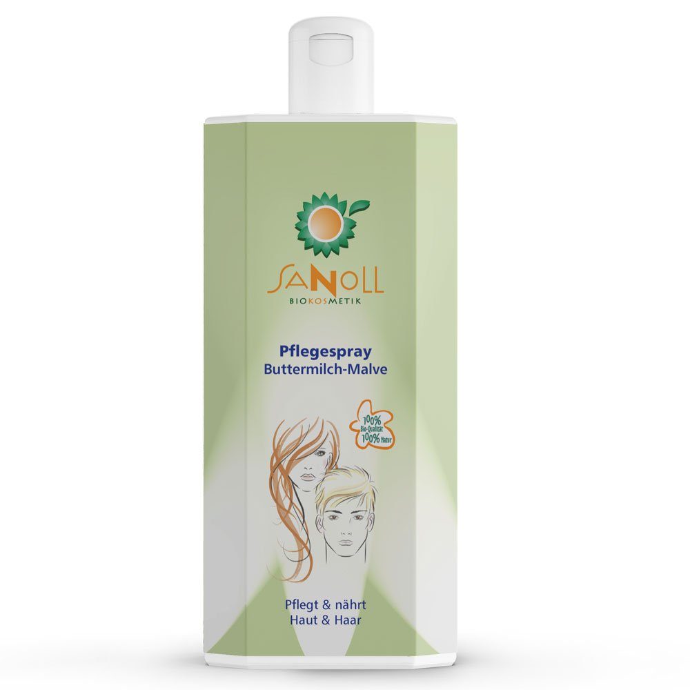 Sanoll Haarpflege-Spray Pflegespray Buttermilch Malve, 1 l