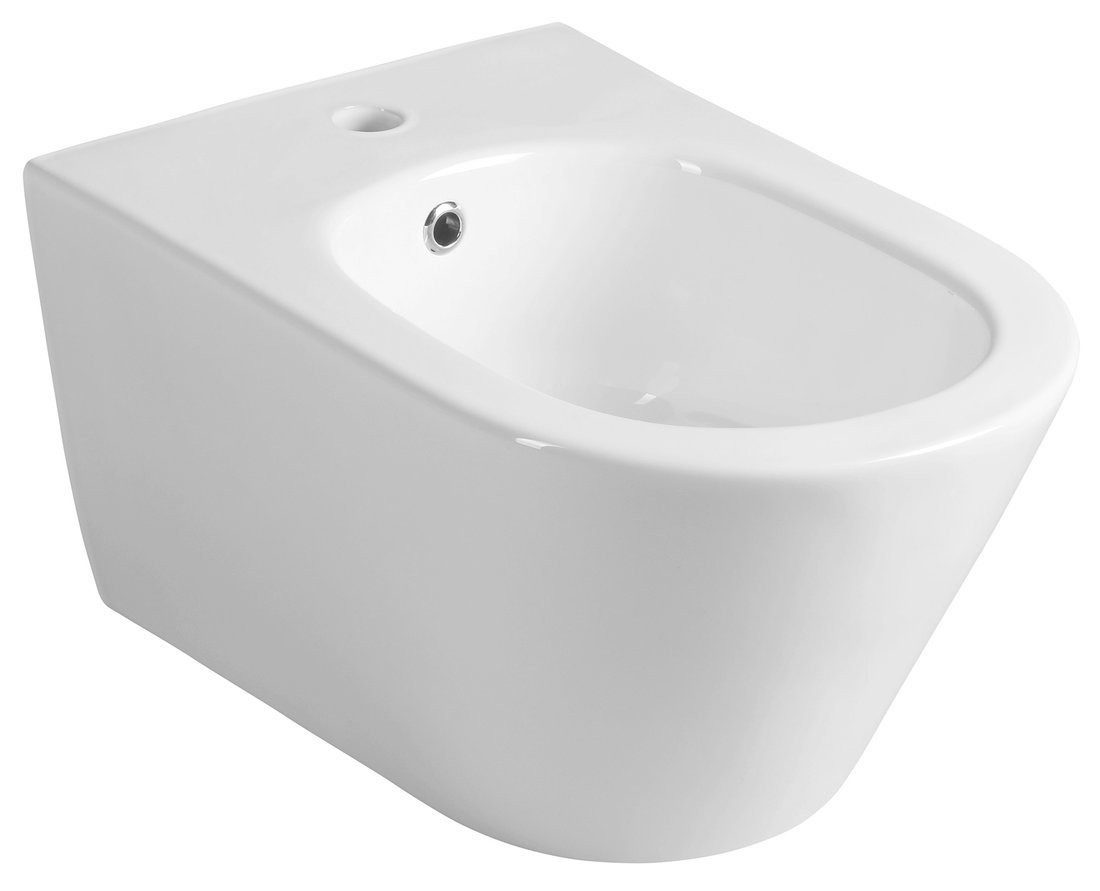 Sapho Bidet AVVA Hänge-Bidet 35,5x53cm, Weiß, Klassisch