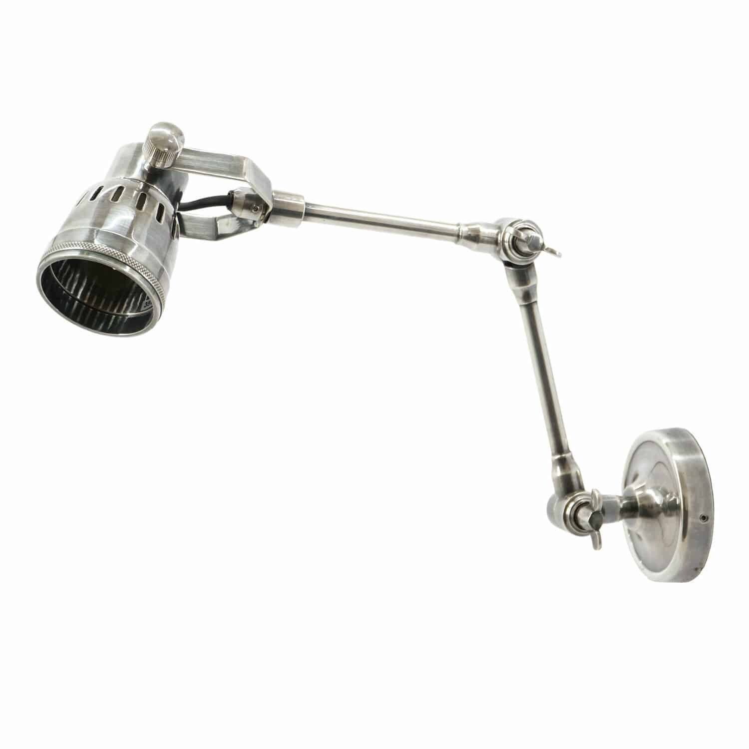 Mirabeau Wandleuchte Wandlampe Abagail antiksilber