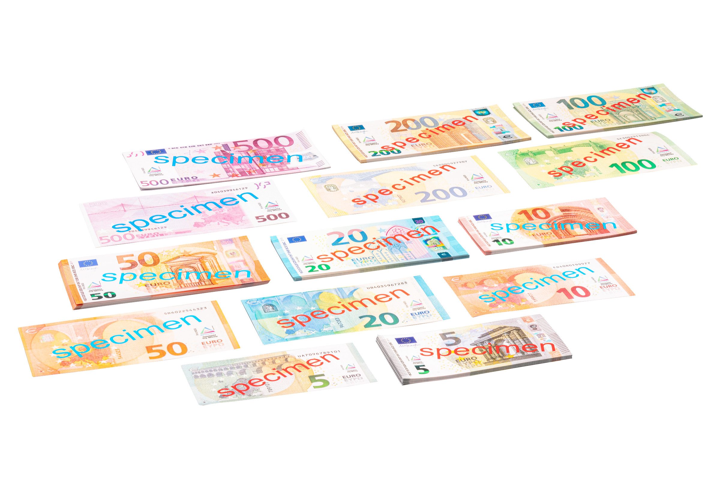 Wissner® aktiv lernen Lernspielzeug Spielgeld Scheine kleiner Satz (40 Scheine), RE-Plastic®