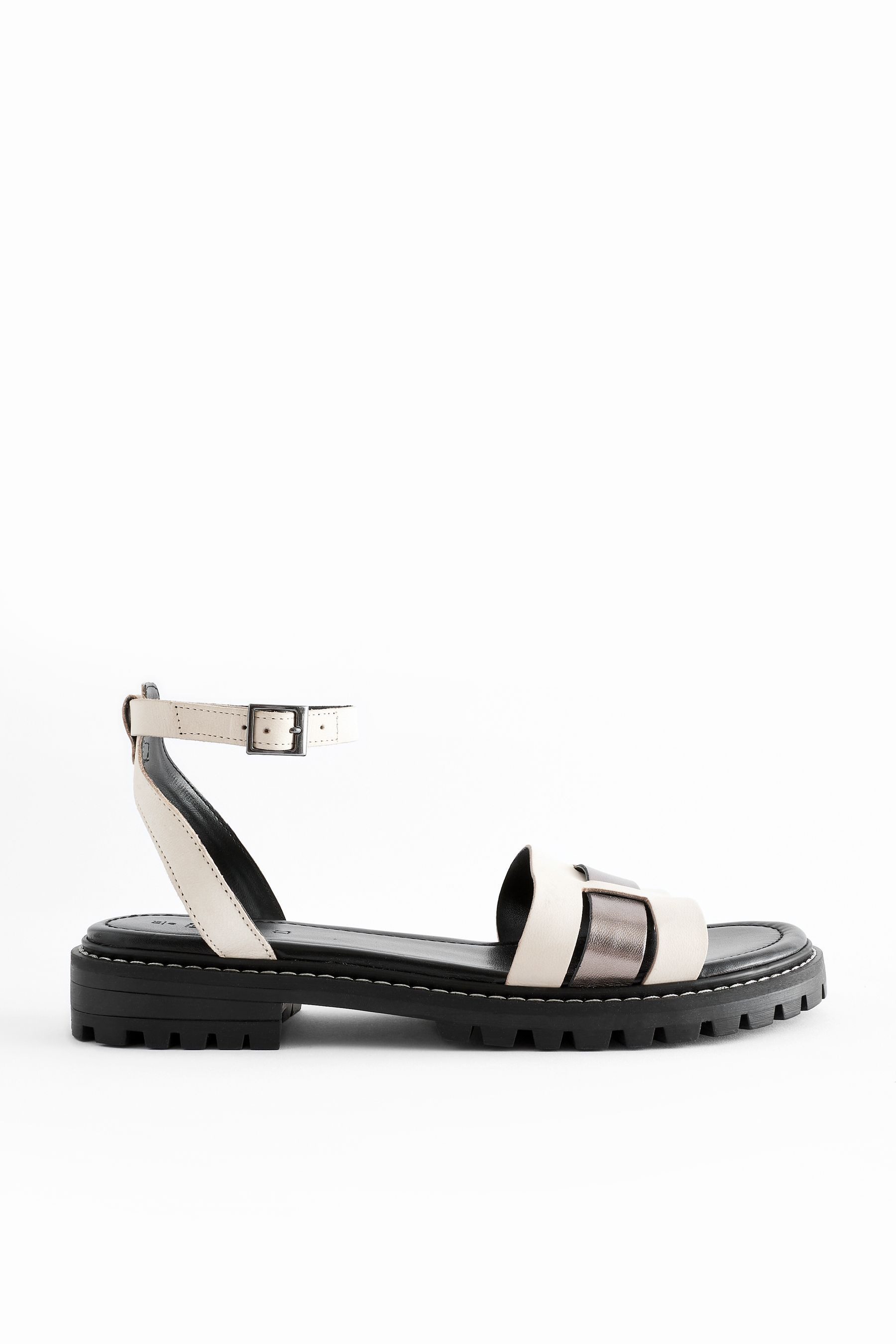 Next Forever Comfort® Ledersandalen mit Profilsohle günstig online kaufen