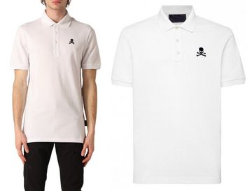 PHILIPP PLEIN Poloshirt PHILIPP PLEIN Polo Shirt Polohemd SS Skull Logo Hemd Polohemd T-shirt