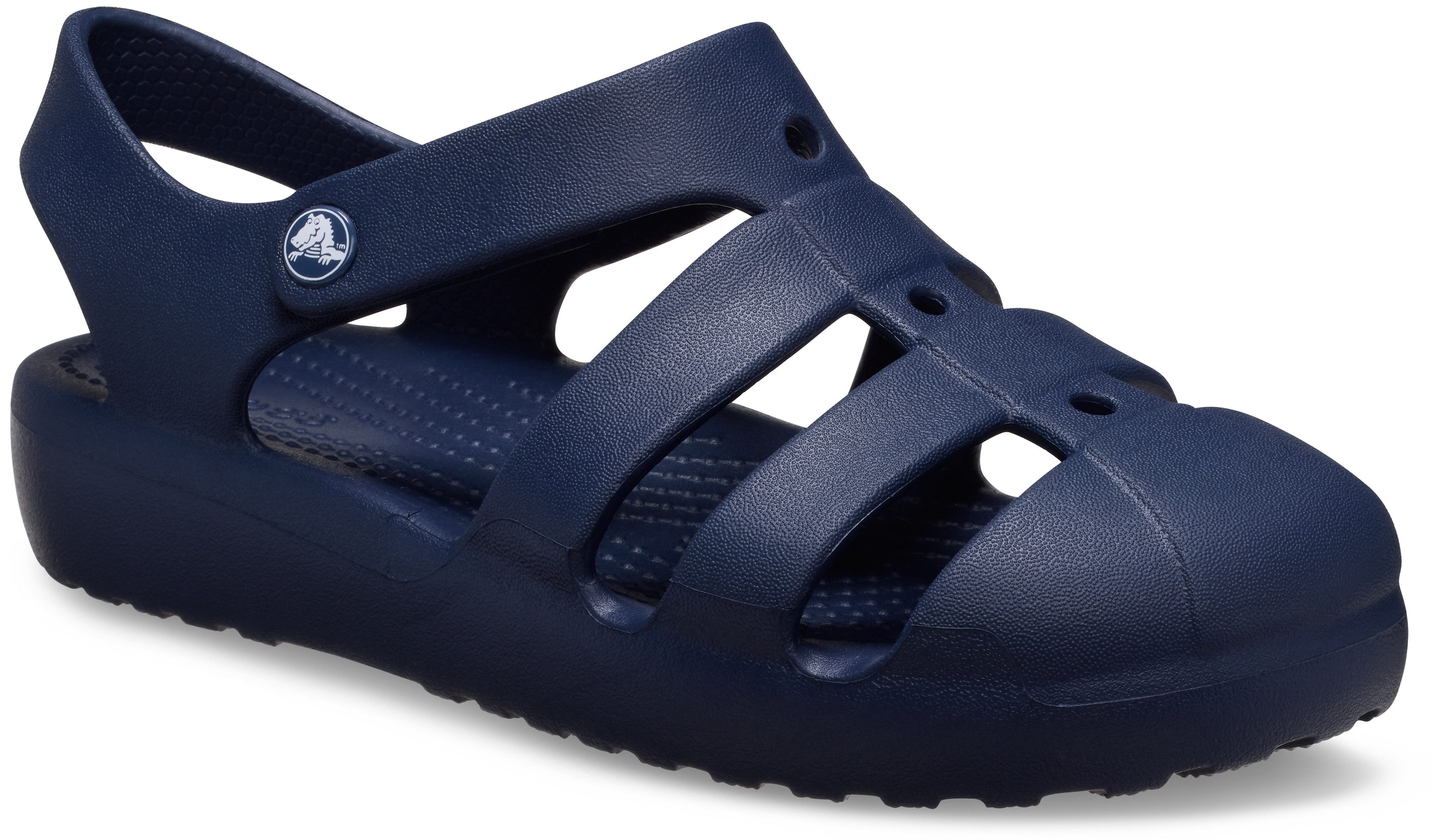 Crocs Classic Fisherman Badesandale Wassersandale, Badeschuh mit Klettverschluss
