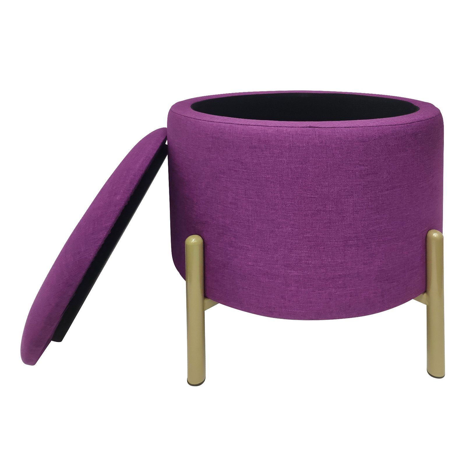 ECHTWERK Sitzhocker Logan mit Stauraum, abnehmbarer Deckel, Aufbewahrungstr günstig online kaufen