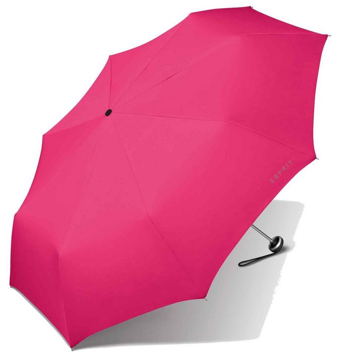Esprit Geldbörse Esprit Regenschirm Mini Alu Light fuchsia purple (Stück 1-tlg. Stück) Freizeit modisch