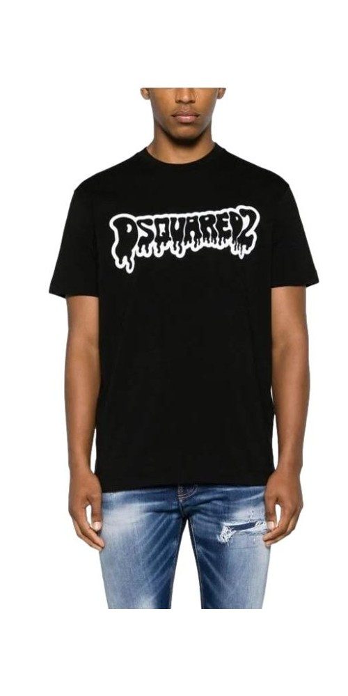 Dsquared2 Print-Shirt Dsquared2 Drip Dynamic Logo günstig online kaufen