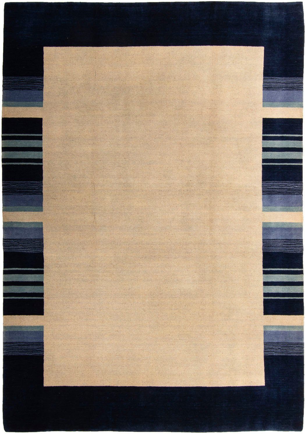 Wollteppich Gabbeh - x 232 beige, cm morgenland, 174 rechteckig, - Wohnzimmer, mm, 16 Höhe: Einzelstück - Softy