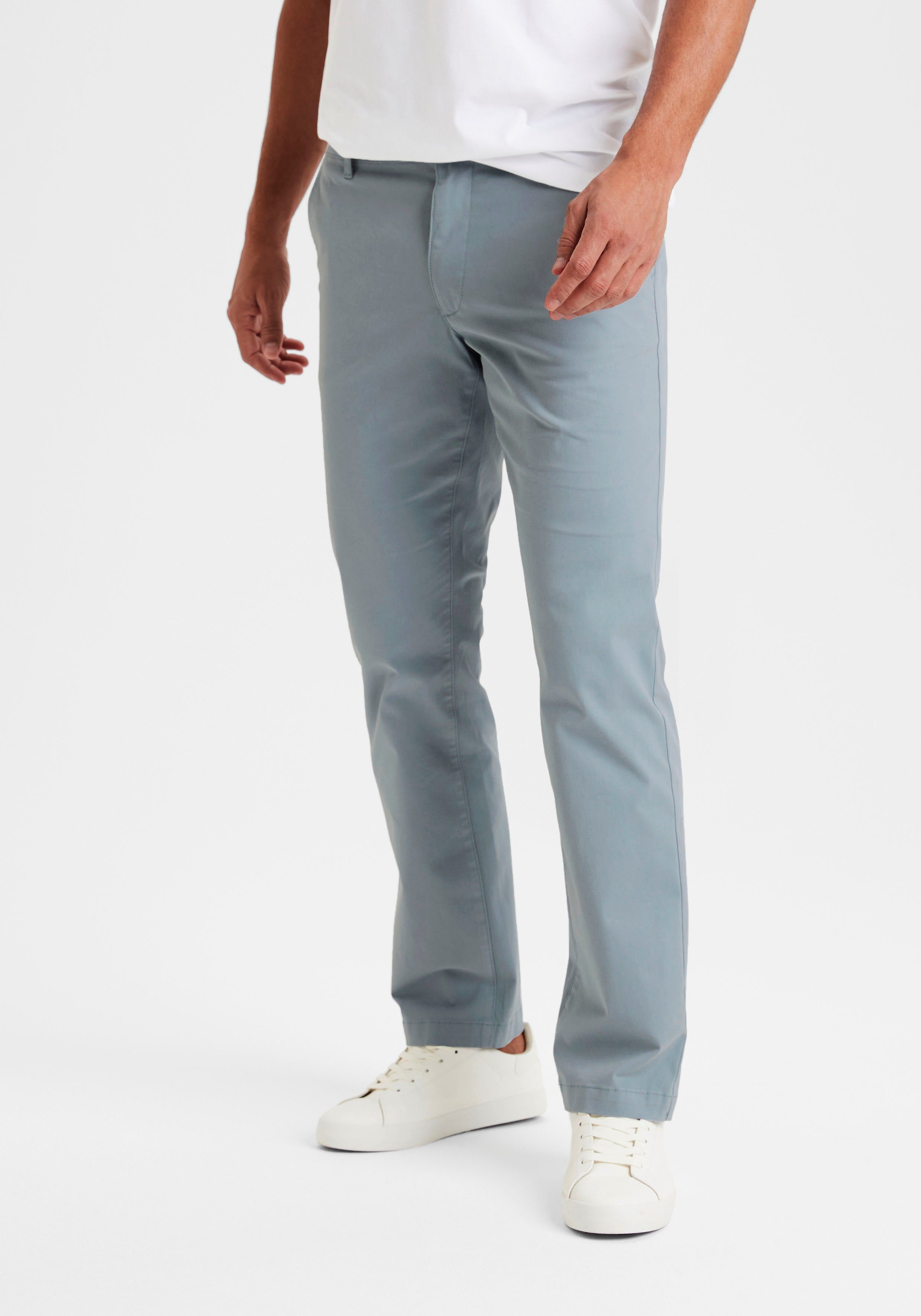 H.I.S Chinohose - lange Hose in Regular-fit aus elastischer Baumwoll-Qualität, in 3 Längen: 30 & 32 & 34