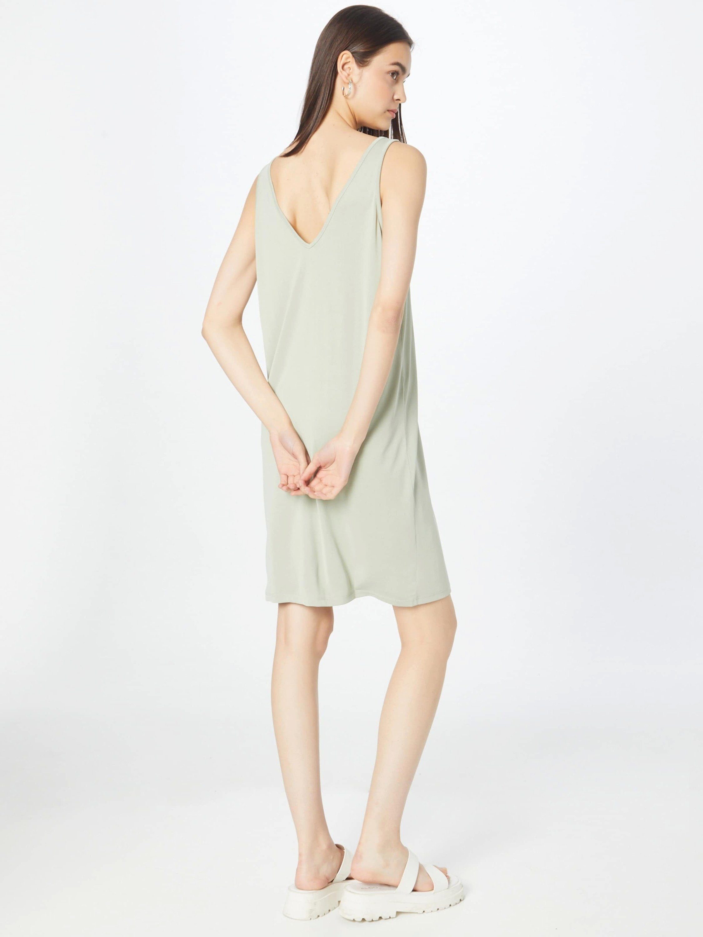 Vero Moda Sommerkleid (1-tlg) Plain/ohne Details Filli Grün