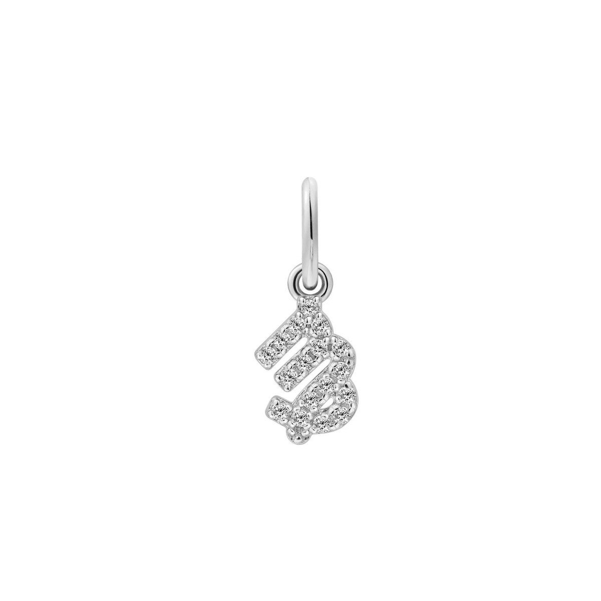 XENOX Sternzeichenanhänger Xenox Anhänger Damen Sternzeichen Jungfrau Zirkonia Silber XS10465W