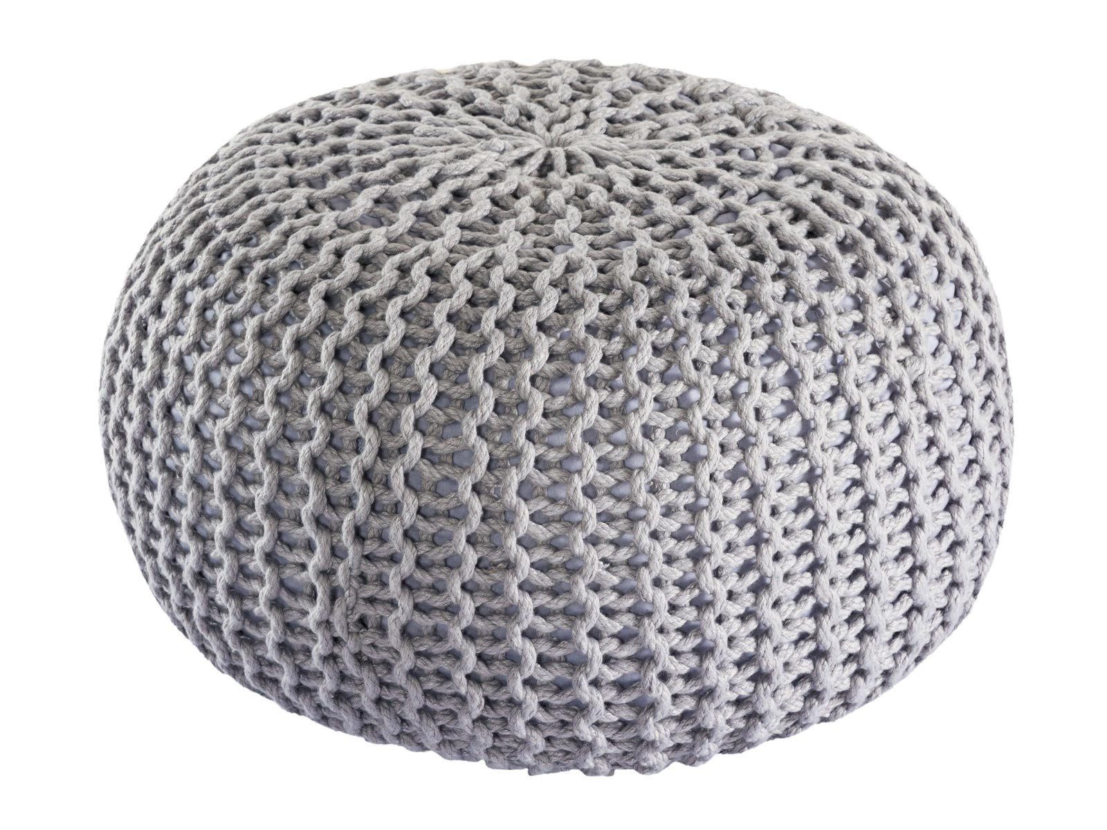 Amagohome Gartenlounge-Hocker Pouf Outdoor ø 55 günstig online kaufen