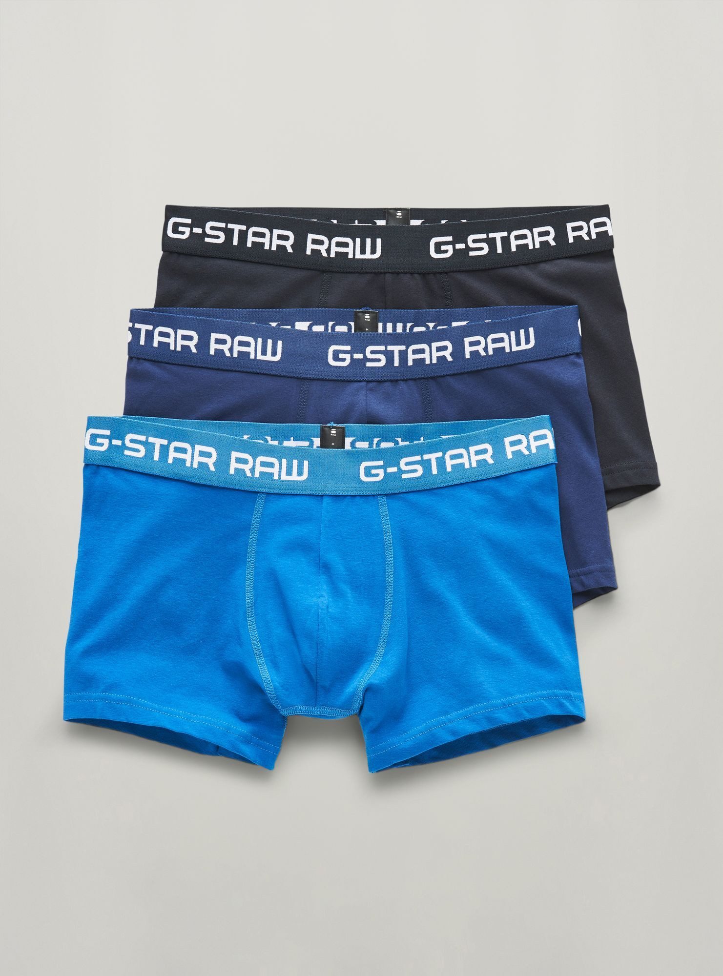 G-STAR Trunk Classic Boxershorts Color 3 Pack – Bild 2 von 4