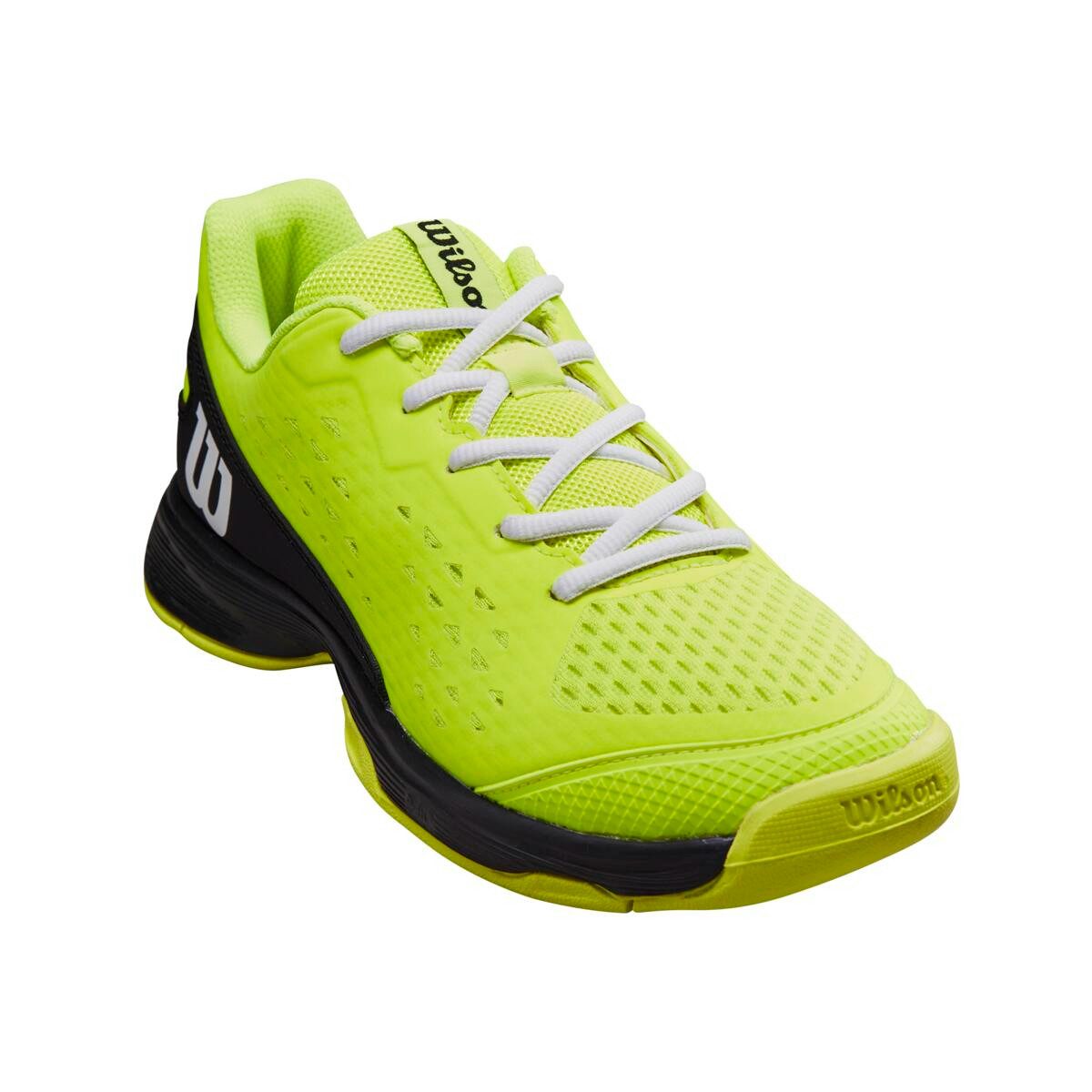 Wilson Rush Pro L Allcourt gelb Kinder Tennisschuh