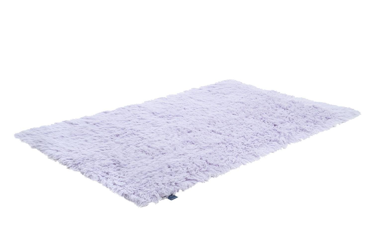 TOM TAILOR Flokati-Teppich Fluffy, pflegeleicht, strapazierfähig, Schurwollshaggy, Rechteckig, handgewebt, Schurwolle