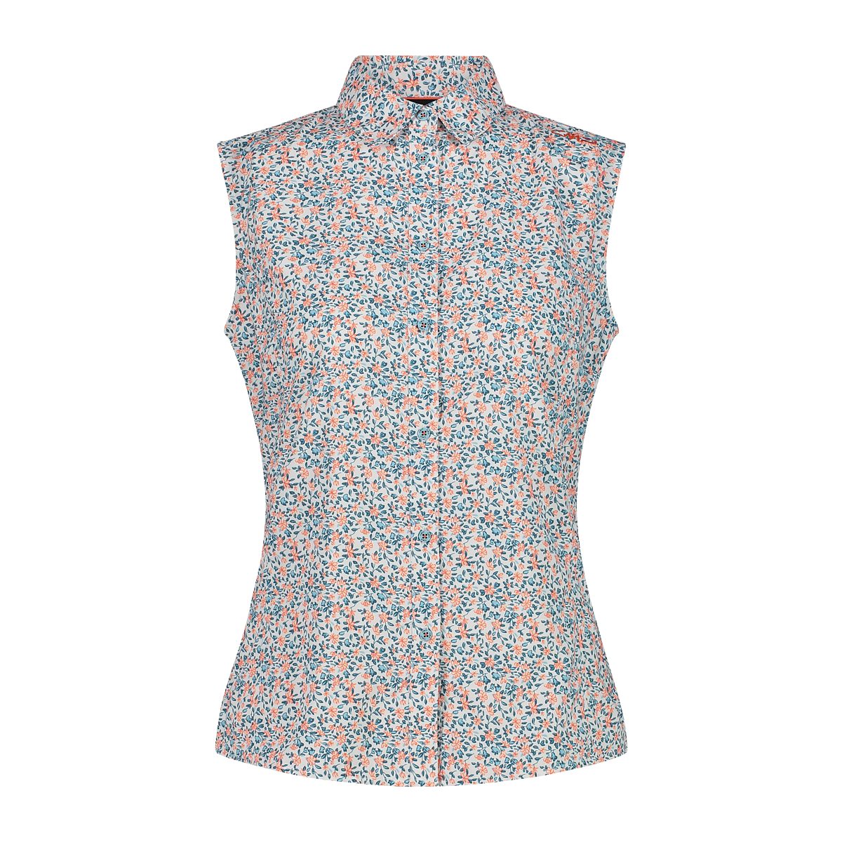 CMP Blusentop Woman Bluse OA aqua campari