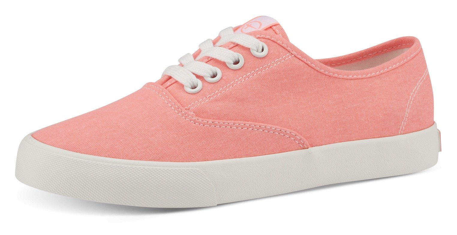 Tamaris Sneaker in sommerlichen Farben, Freizeitschuh, Halbschuh, Schnürschuh