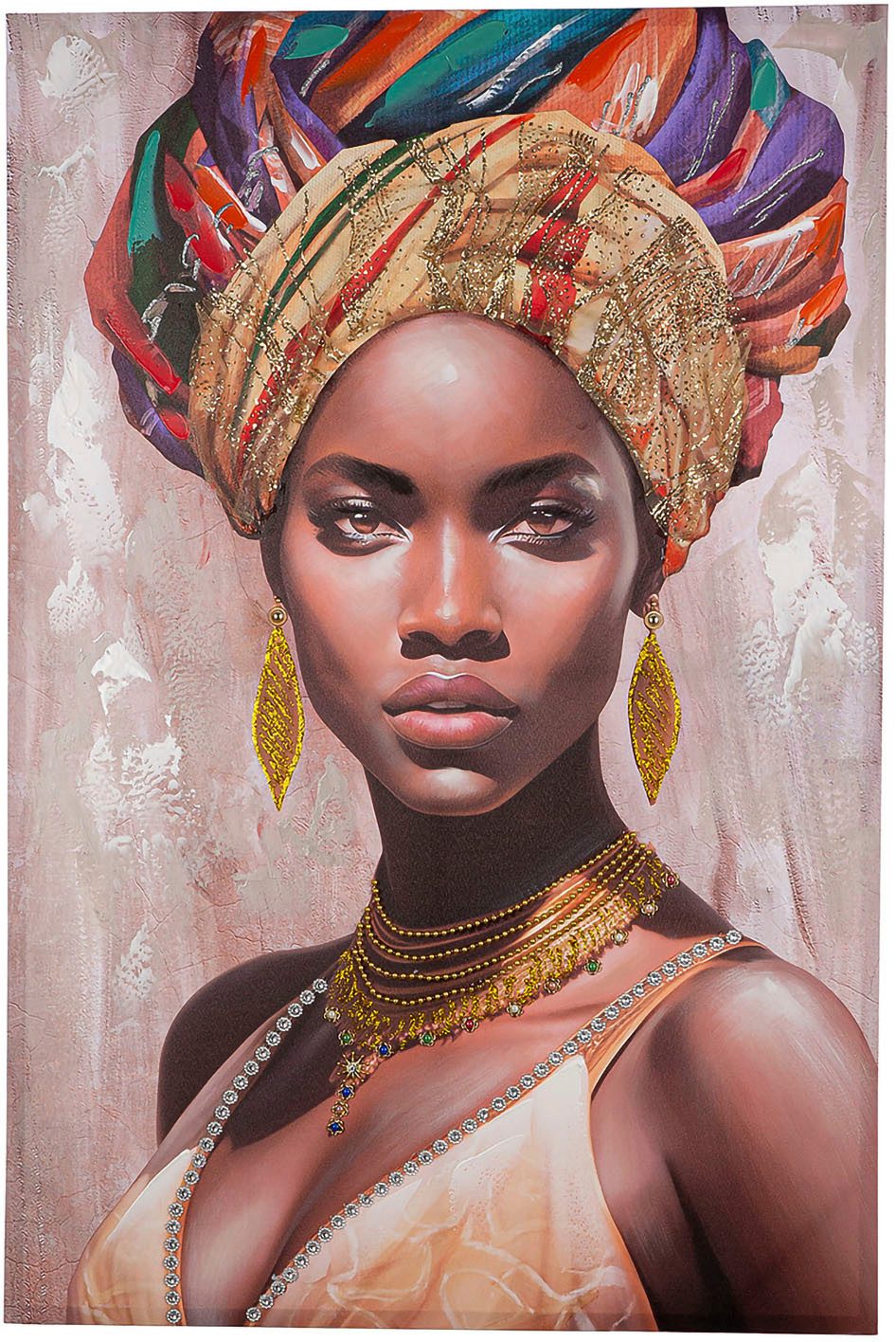 GILDE Leinwandbild Bild Frau "Adissa", (1 St)