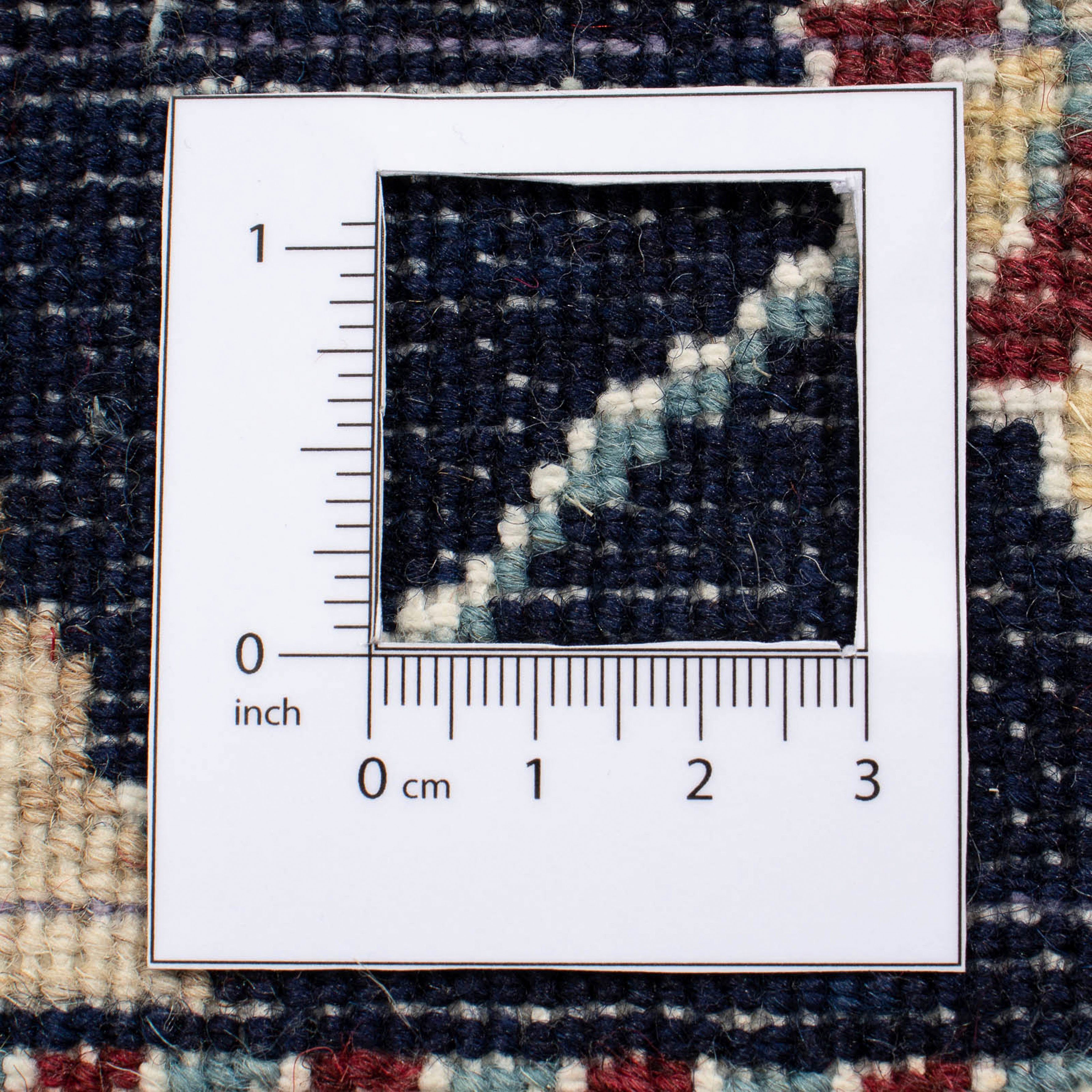 Orientteppich Perser - Nain Wohnzimmer, cm Handgeknüpft, x morgenland, - 10 137 mm, Höhe: mit - Zertifikat rechteckig, Einzelstück dunkelblau, 83