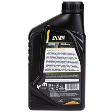 Petronas Multifunktionsöl Petronas Selenia Pure Energy DigiteK Motoröl Öl 0W30 1 Liter, 1000 ml, (1-St), Für Digitek Motoren 0,9 TwinAr