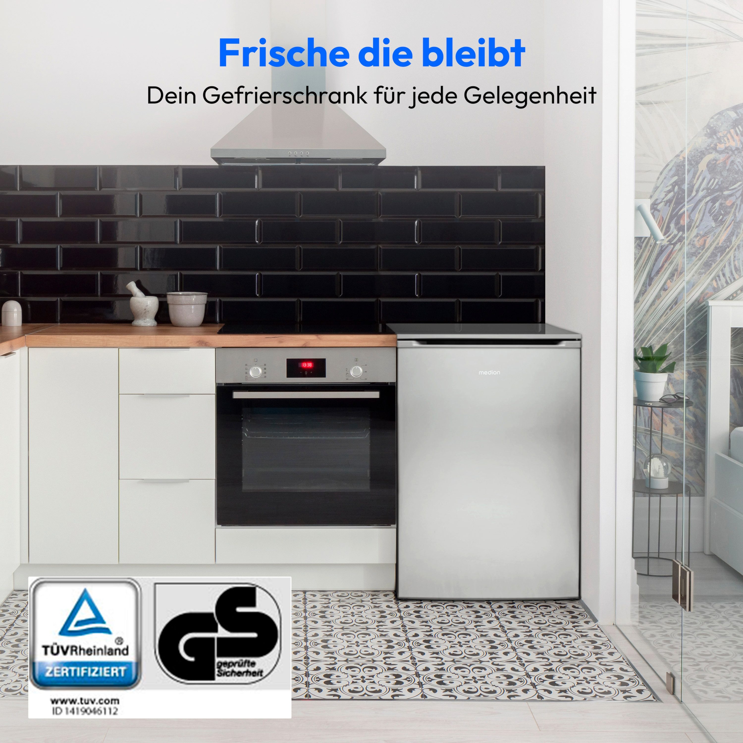 Medion® Gefrierschrank MD37777, 84 cm hoch, 54 cm breit