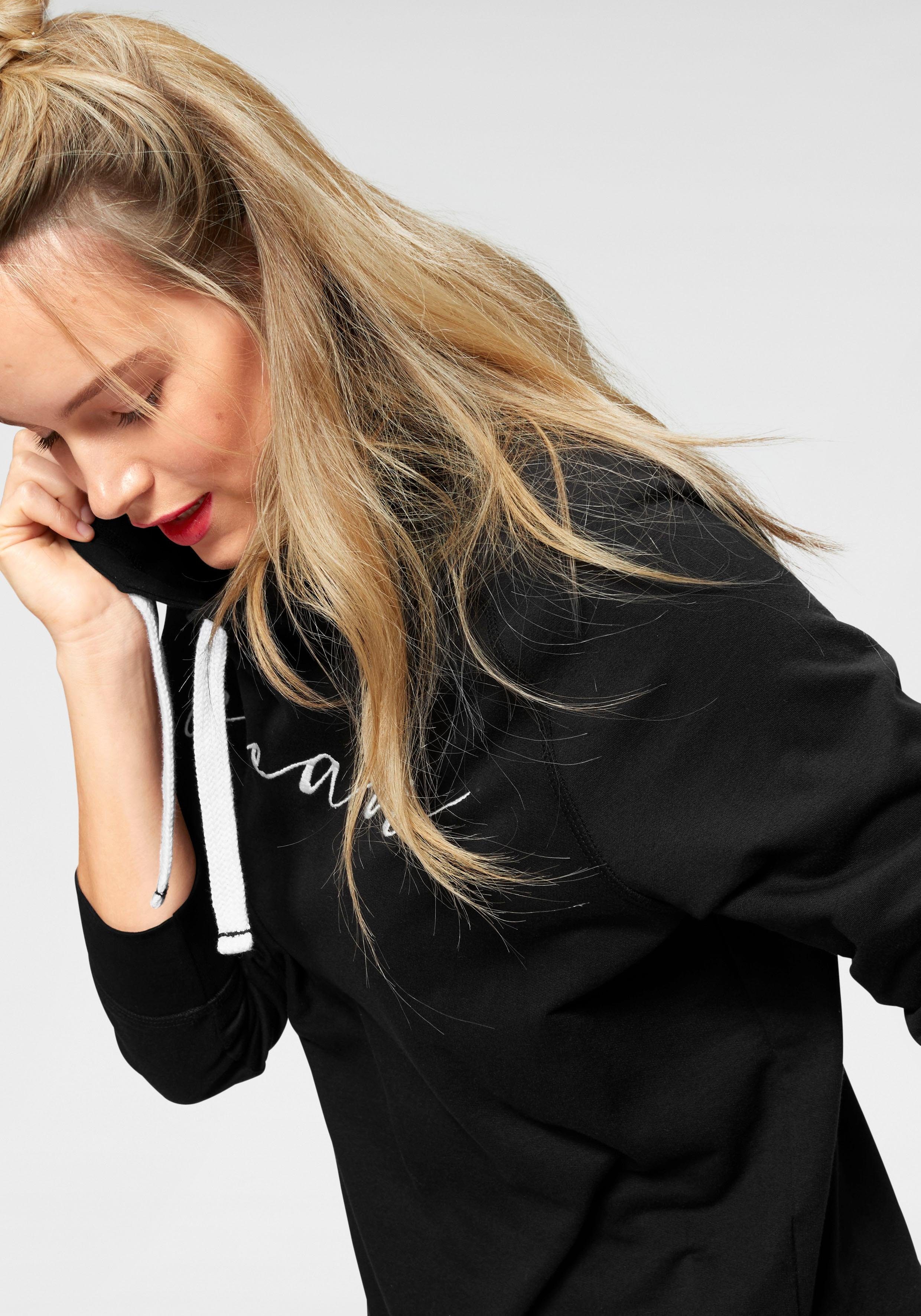 Athleisure Hoodie in Ocean Sportswear großen Kapuzensweatshirt Größen