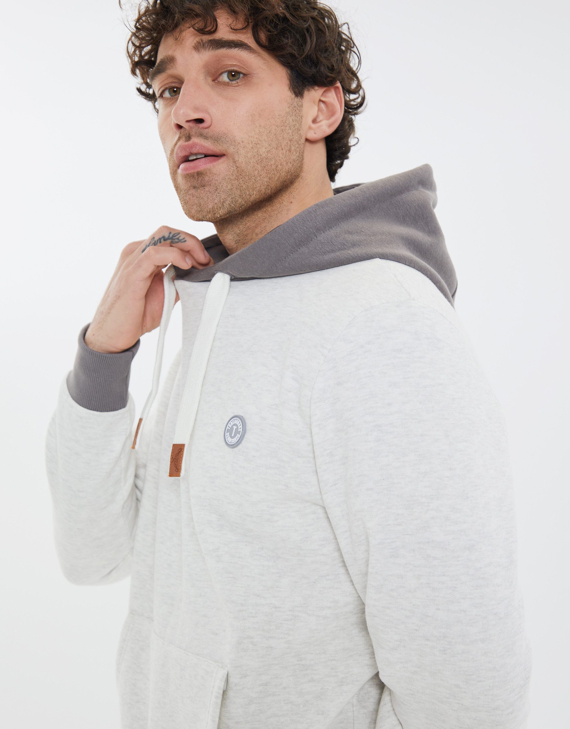 Threadbare Kapuzensweatshirt THB Fleece Hoody Miami (1-tlg) mit kuscheliger Kapuze