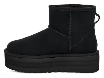 UGG Classic Mini Platform Plateaustiefelette Winterboots, Plateau Stiefel, Schlupfstiefel zum Schlupfen